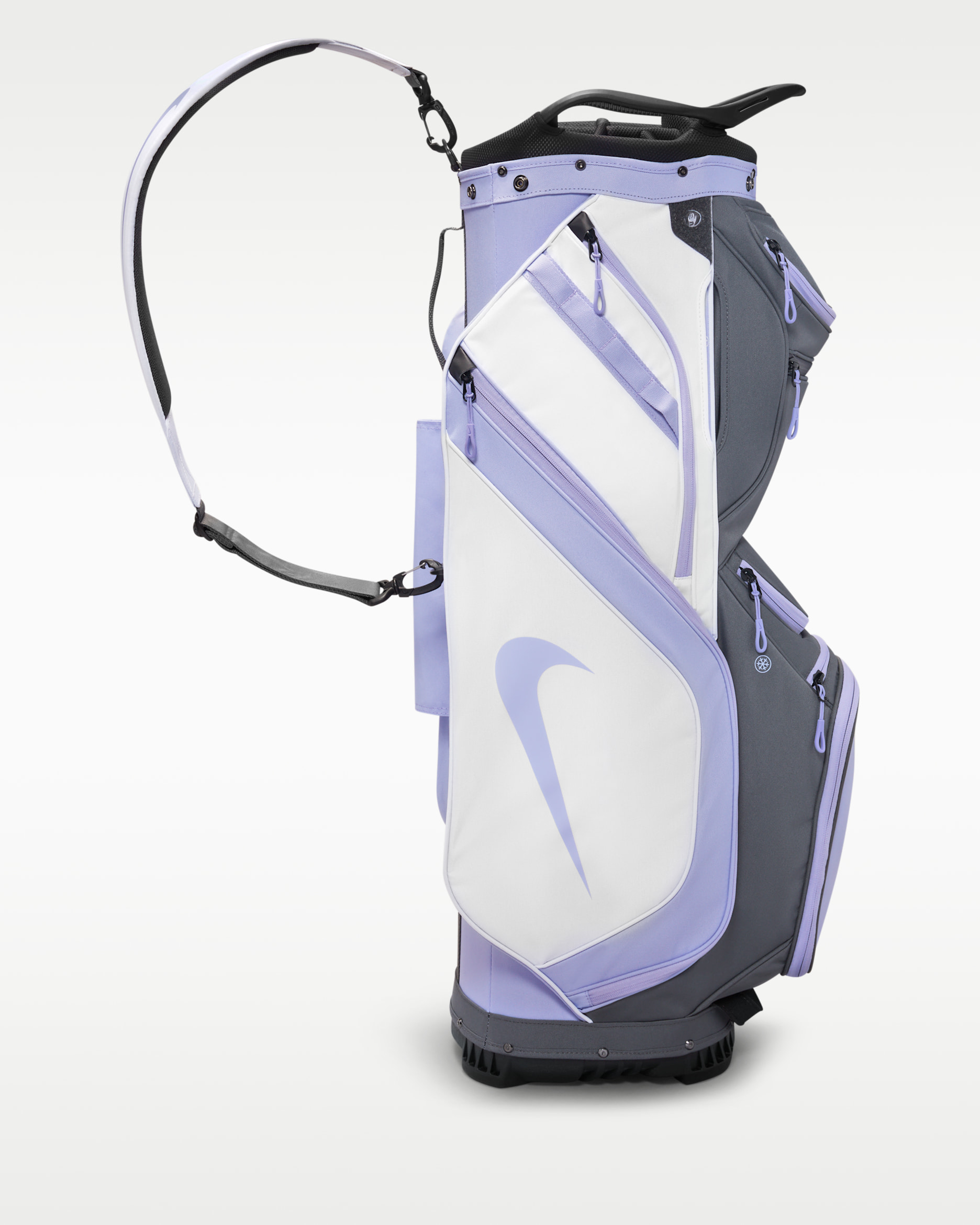 Bolsa de golf Nike Performance Cart - Blanco/Gris hierro