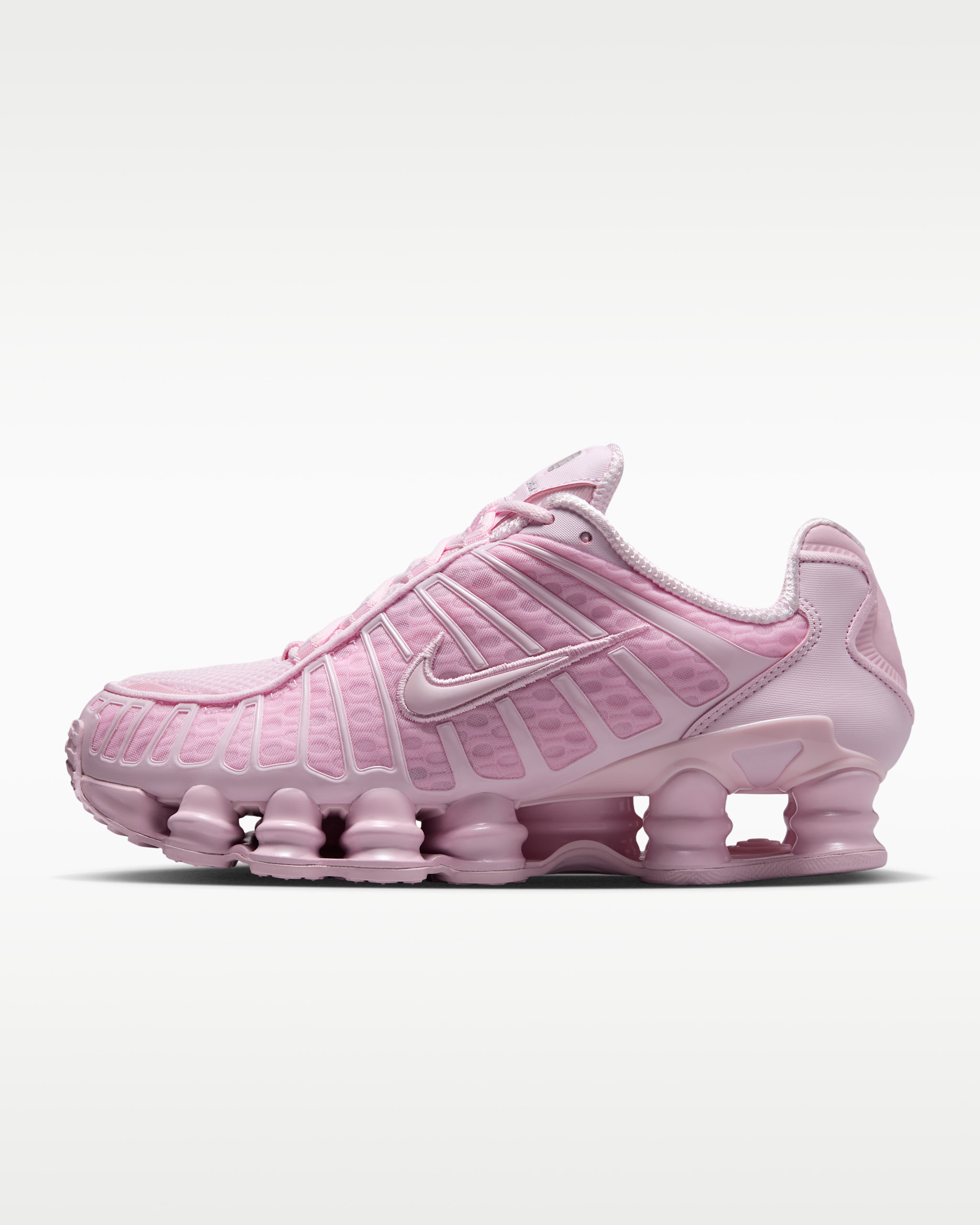 Nike Shox TL Women's Shoes - Pink Foam/Metallic Silver/Pink Foam