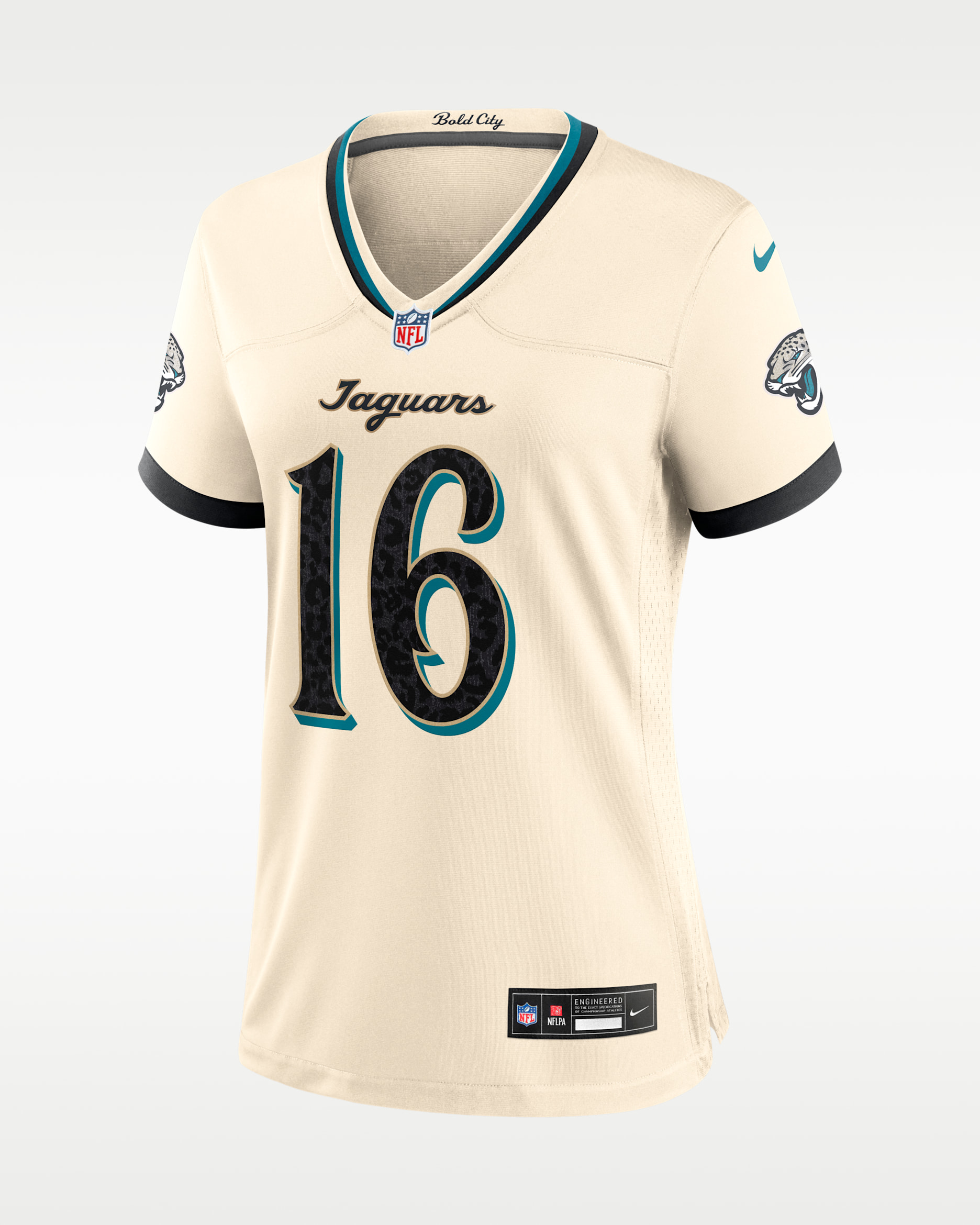 Trevor Lawrence Jacksonville Jaguars Rivalries Collection Women's Nike NFL Game Jersey - Natural