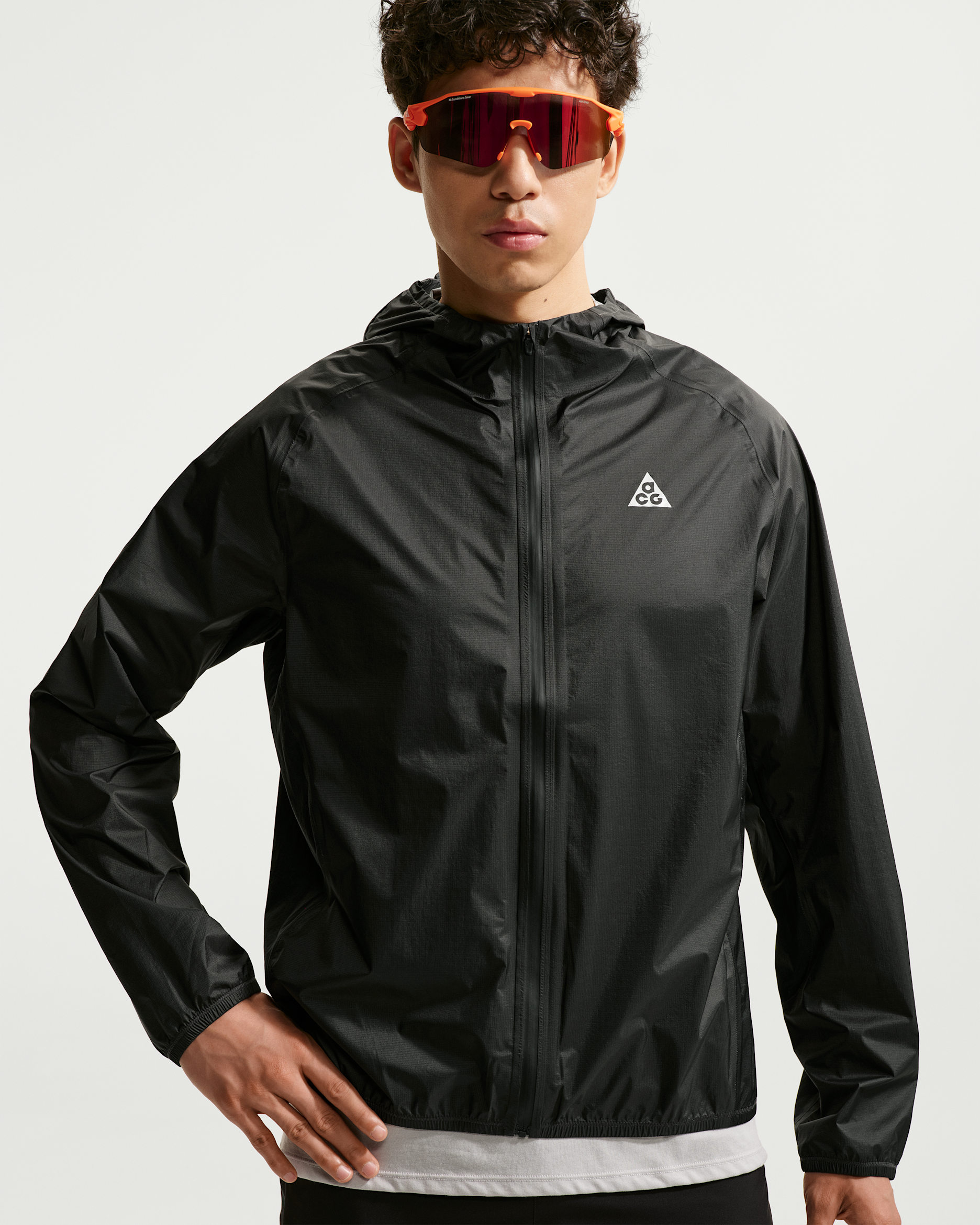 ACG トレイルウィンド メンズ Storm-FIT ADV ジャケット - アンスラサイト/サミットホワイト