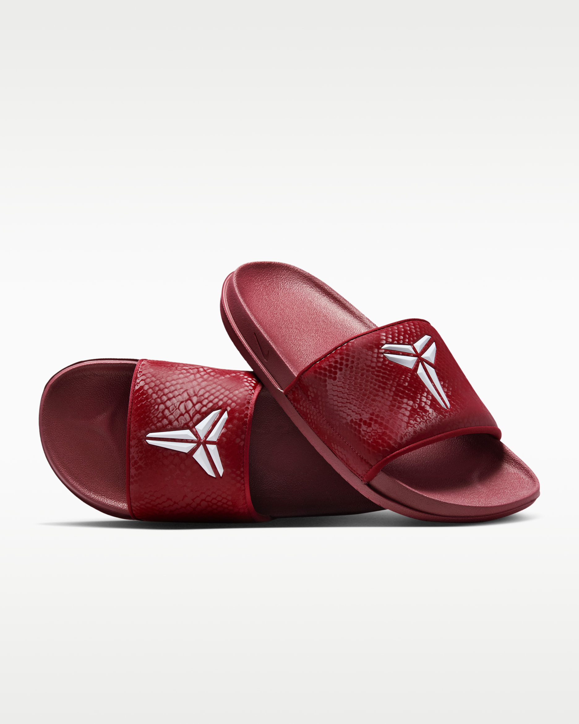Kobe Offcourt Men's Slides - Team Red/White