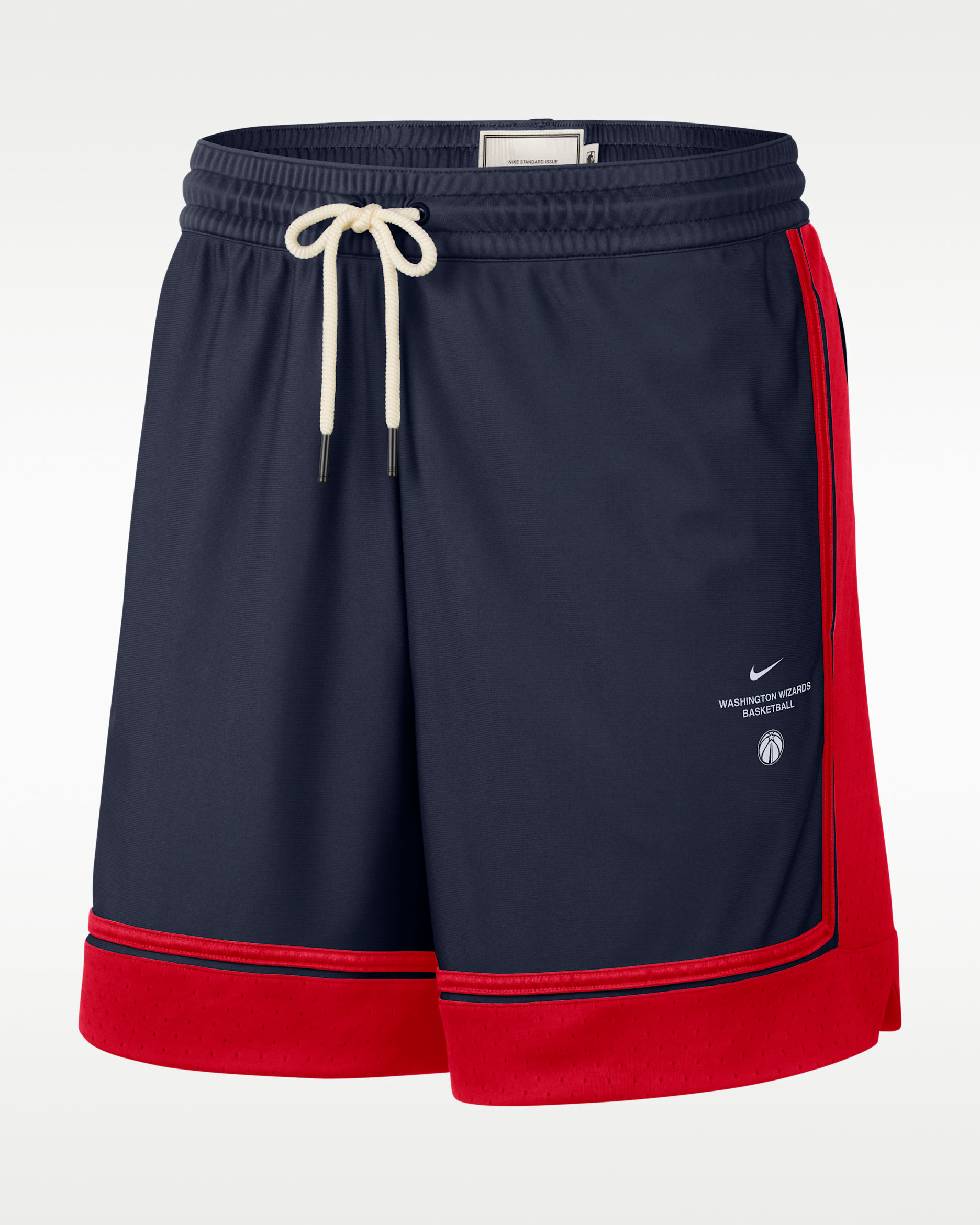 Washington Wizards Standard Issue Men's 6" Basketball Shorts - College Navy/University Red