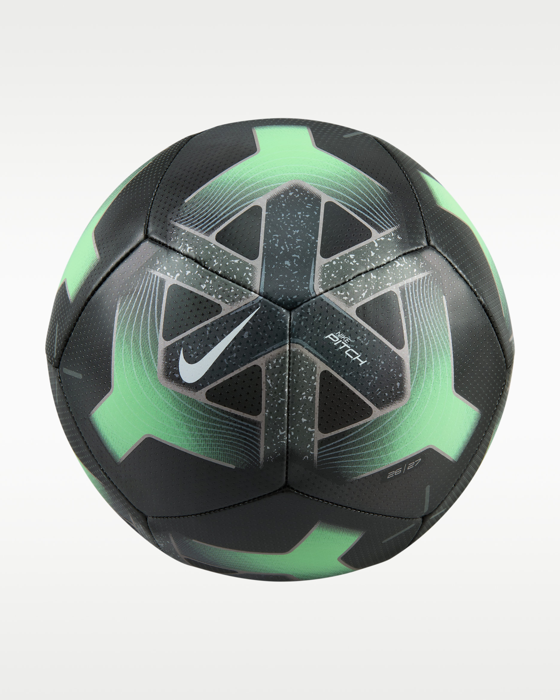 Nike Pitch Soccer Ball - Black/Illusion Green/Off Noir/White