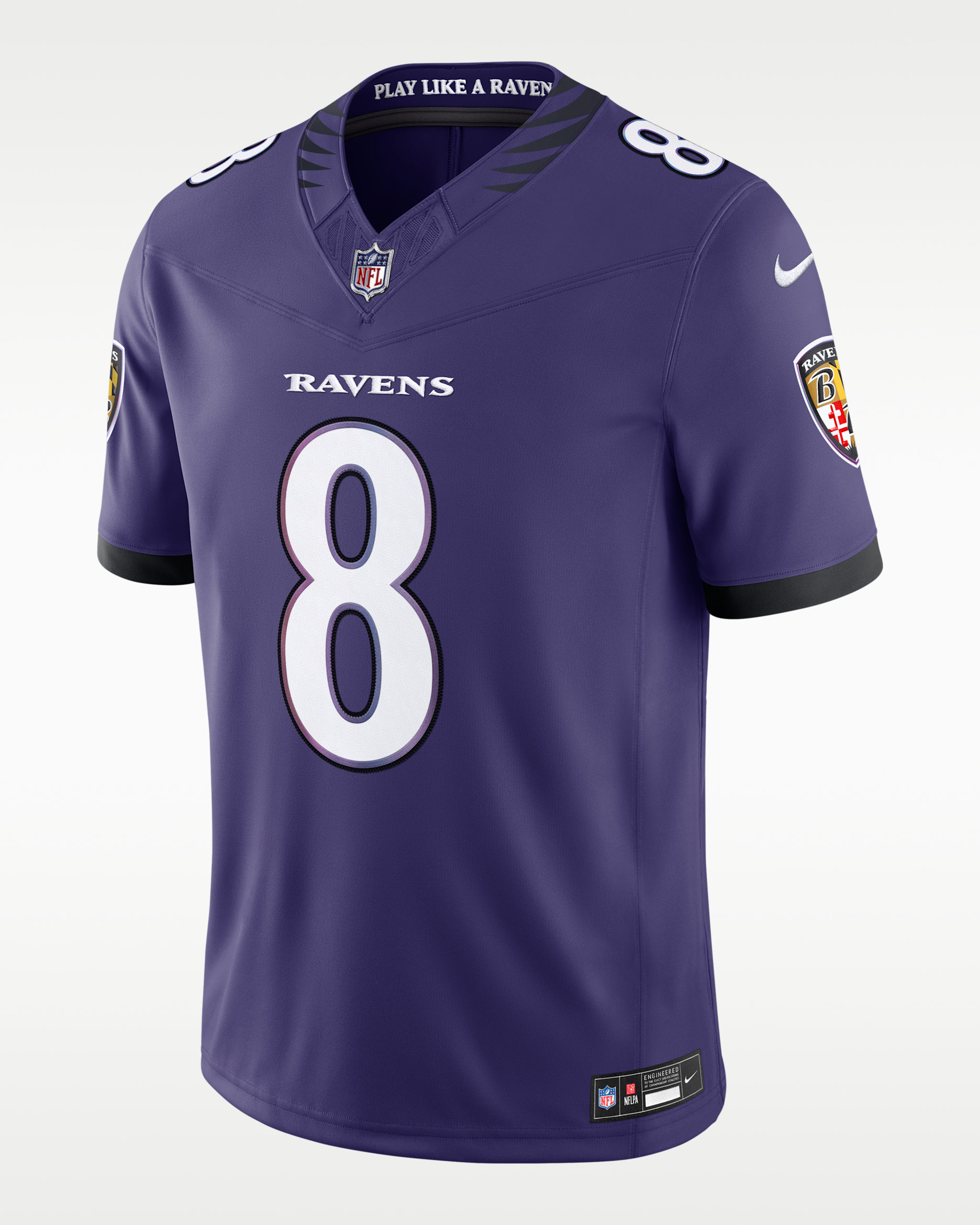 Lamar Jackson Baltimore Ravens Men's Nike Dri-FIT NFL Limited Jersey - Purple