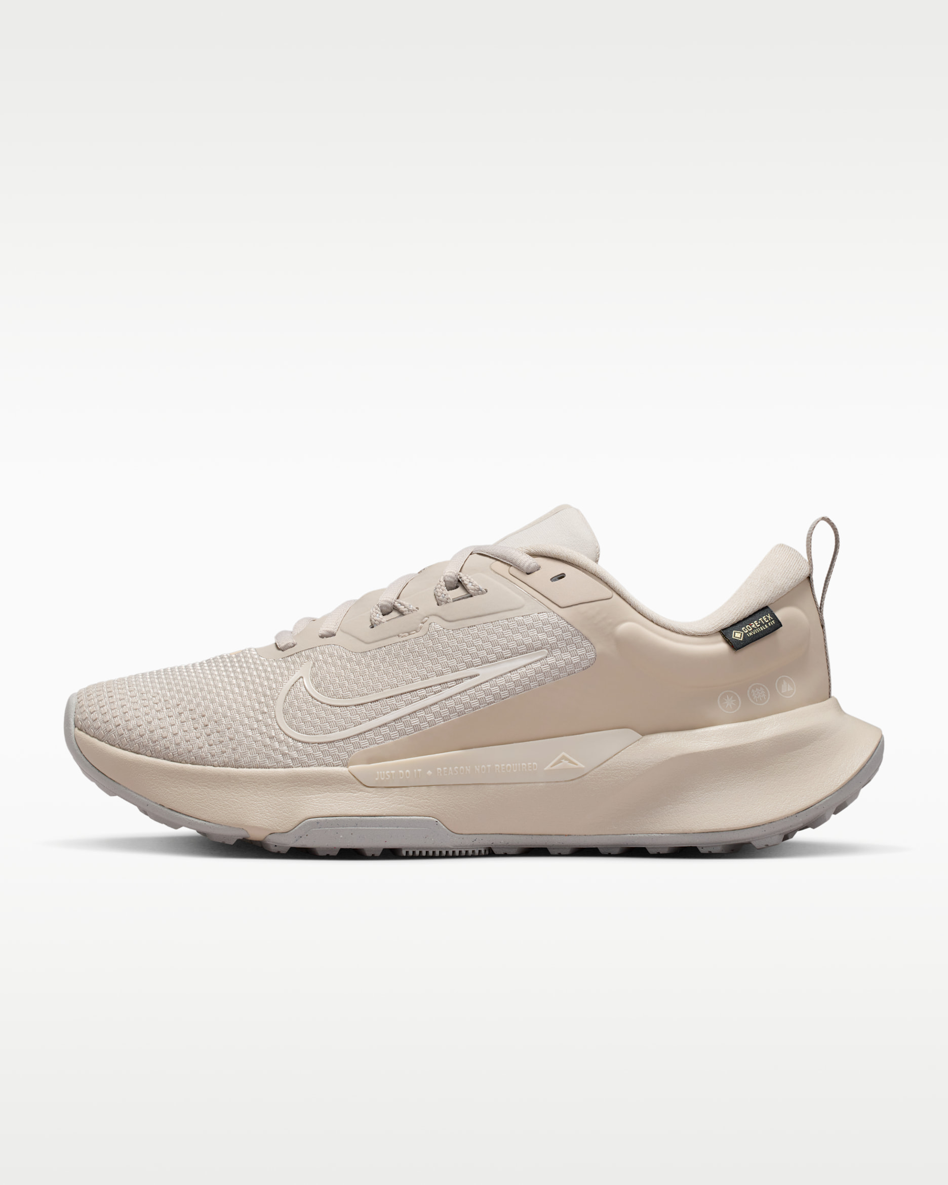Nike Juniper Trail 2 GORE-TEX waterdichte trailrunningschoenen voor dames - Cream II/Light Orewood Brown
