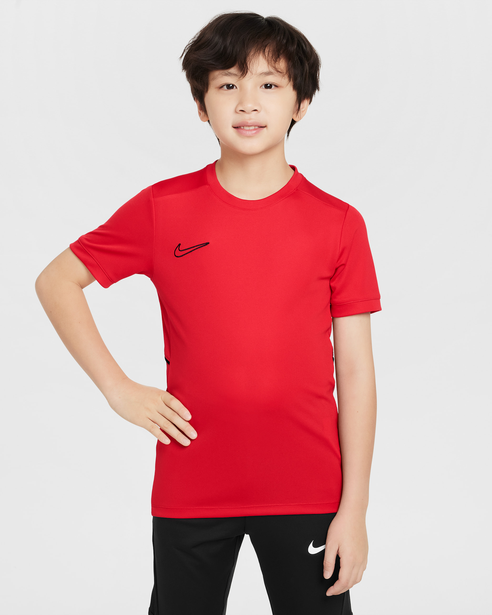 Maglia da calcio Nike Dri-FIT Nike Academy – Ragazzo/a - University Red/University Red/Nero/Nero