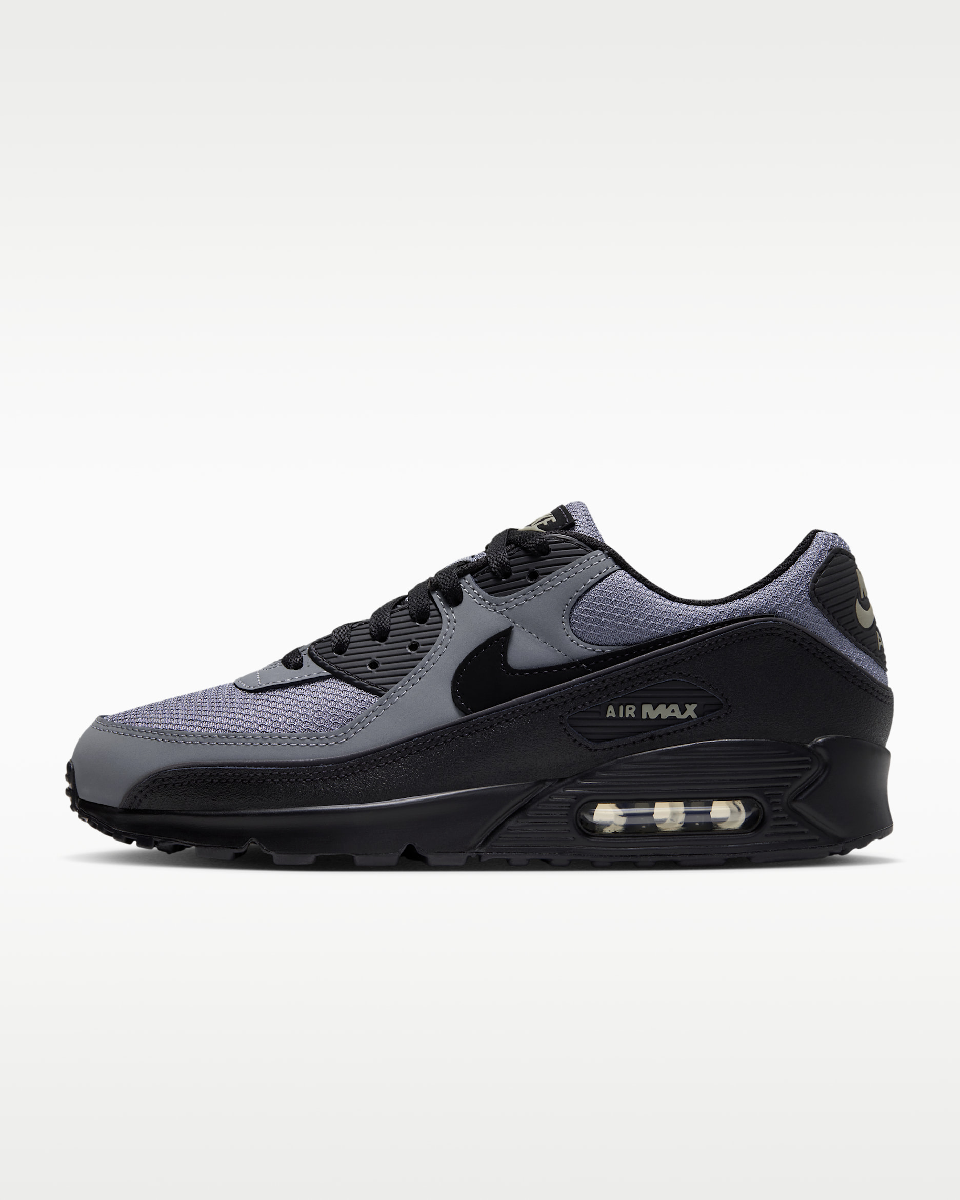 Nike Air Max 90 Men's Shoes - Cool Grey/Light Army/Black