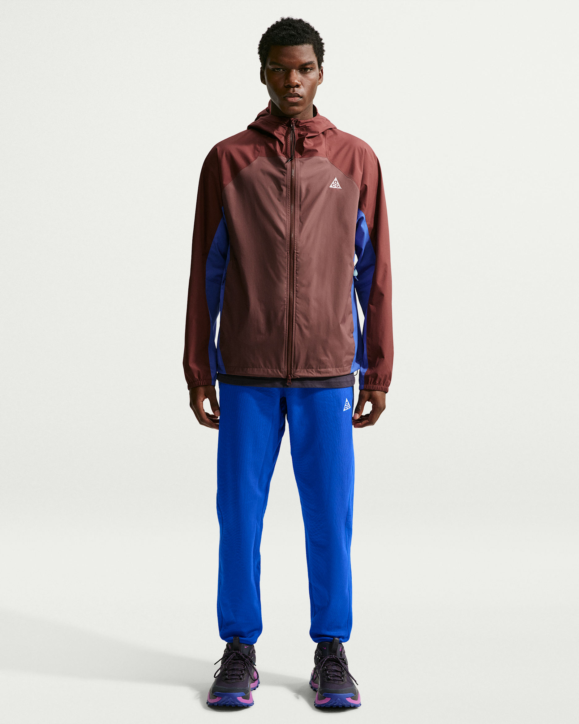 ACG Wolf Grid Men's Therma-FIT Hiking Trousers - Hyper Royal/Old Royal/Summit White