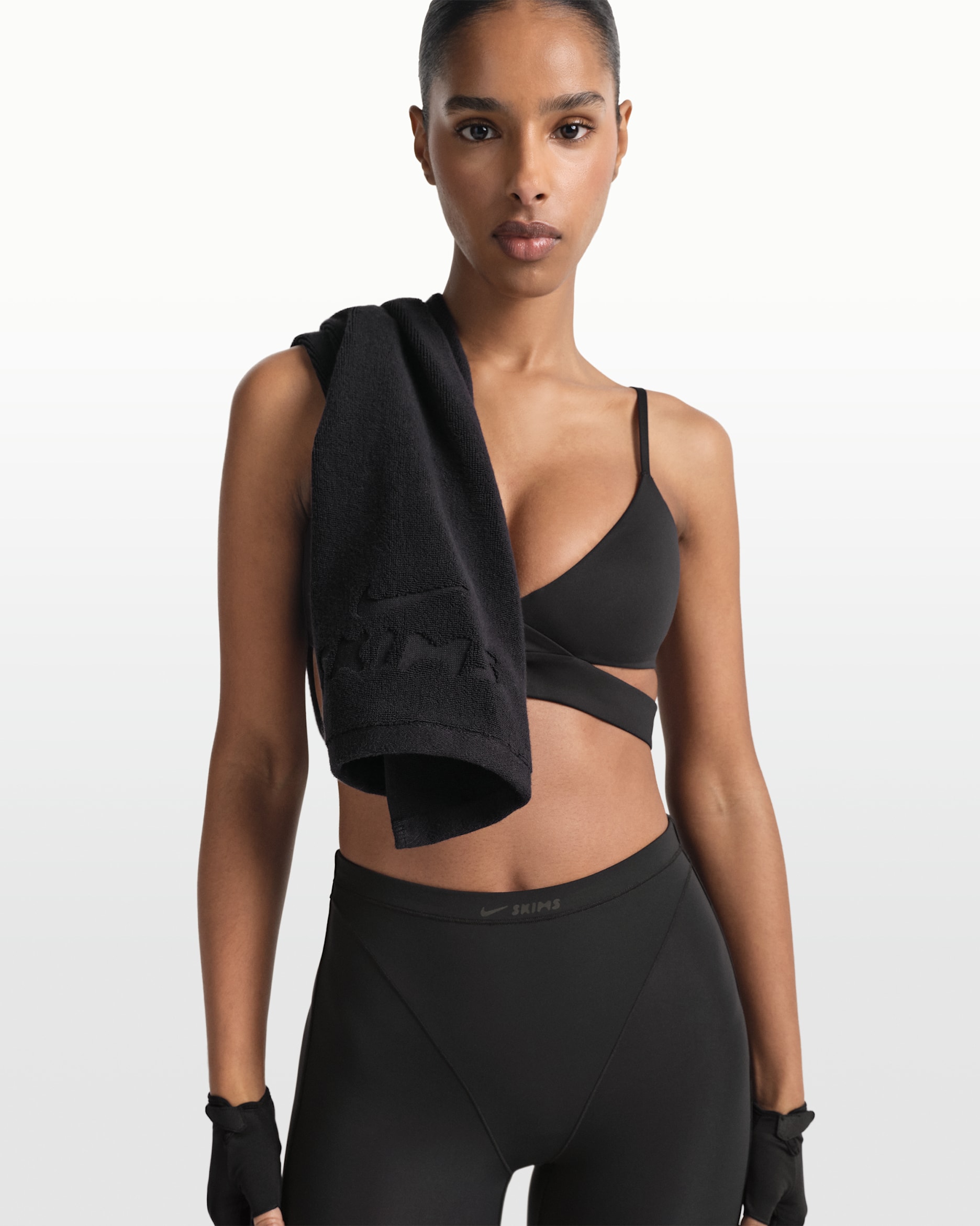 Asciugamano piccolo NikeSKIMS – Donna - NSKM OBSIDIAN/NSKM OBSIDIAN