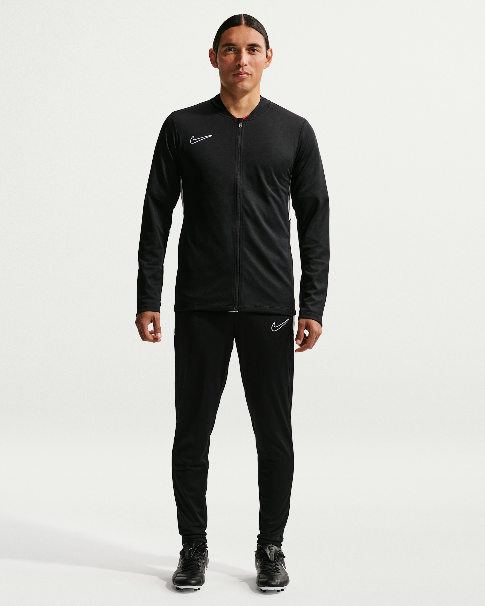 Nike Academy Men's Dri-FIT Football Tracksuit - Black/White/White