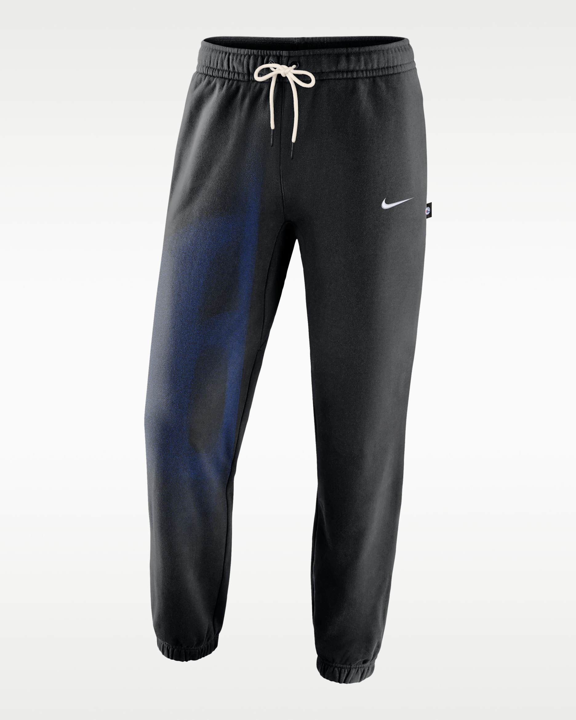 Philadelphia 76ers Nike Standard Issue Men's Fleece Basketball Pants - Black/White