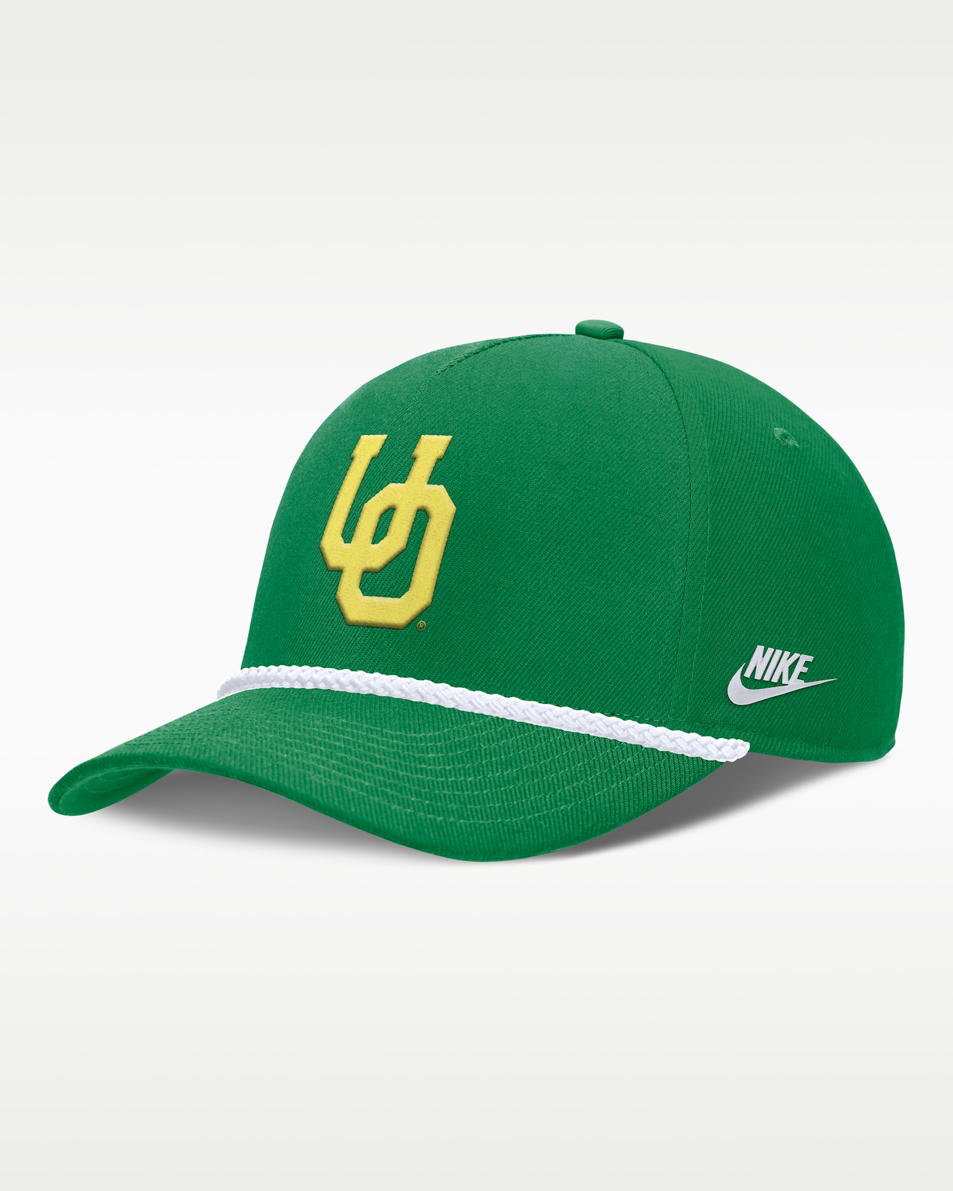 Oregon Legacy Basketball Rope Rise Men's Nike College Adjustable Hat - Green