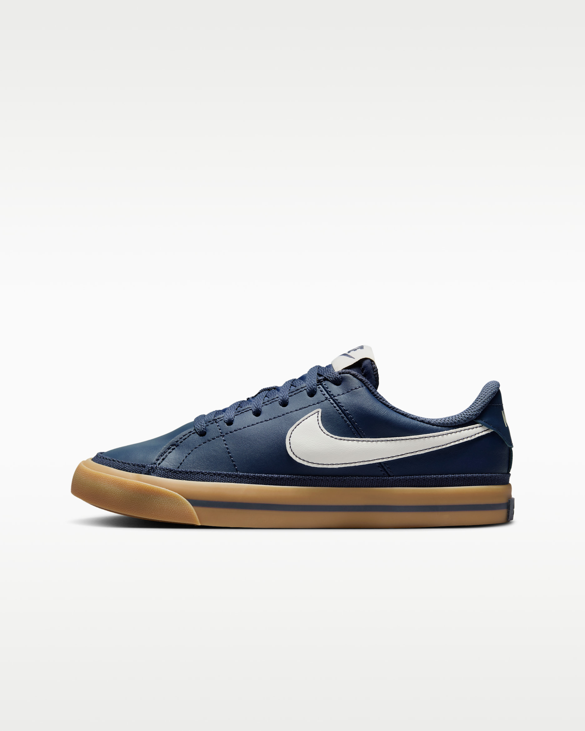 Nike Court Legacy 大童鞋款 - Thunder Blue/Gum Light Brown/Sail