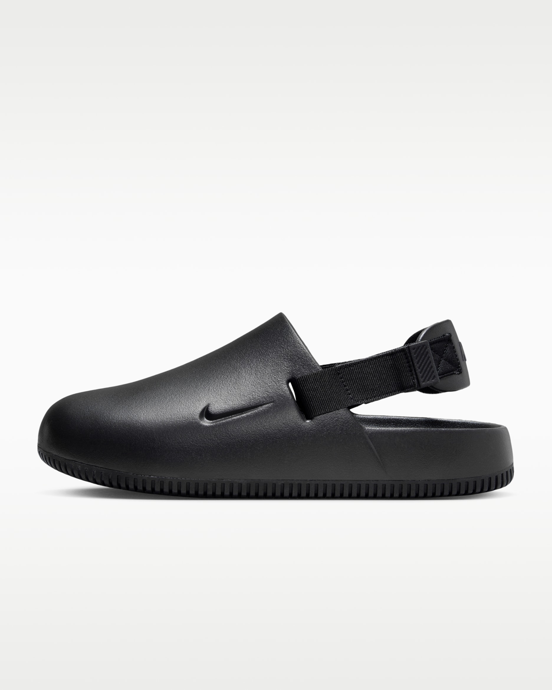 Mule Nike Calm pour homme - Noir/Noir