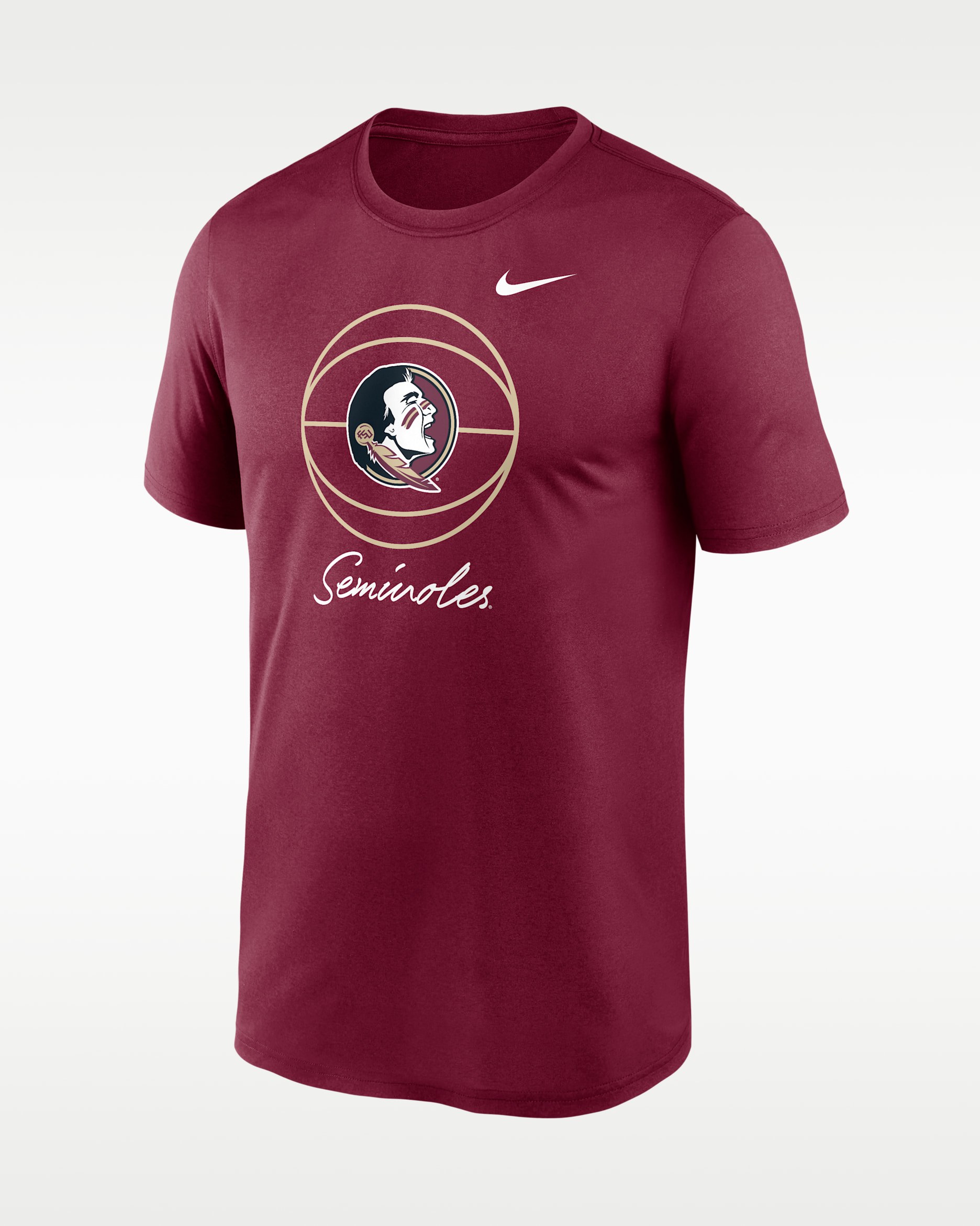 Florida State Primetime Men's Nike Dri-FIT College T-Shirt - Garnet