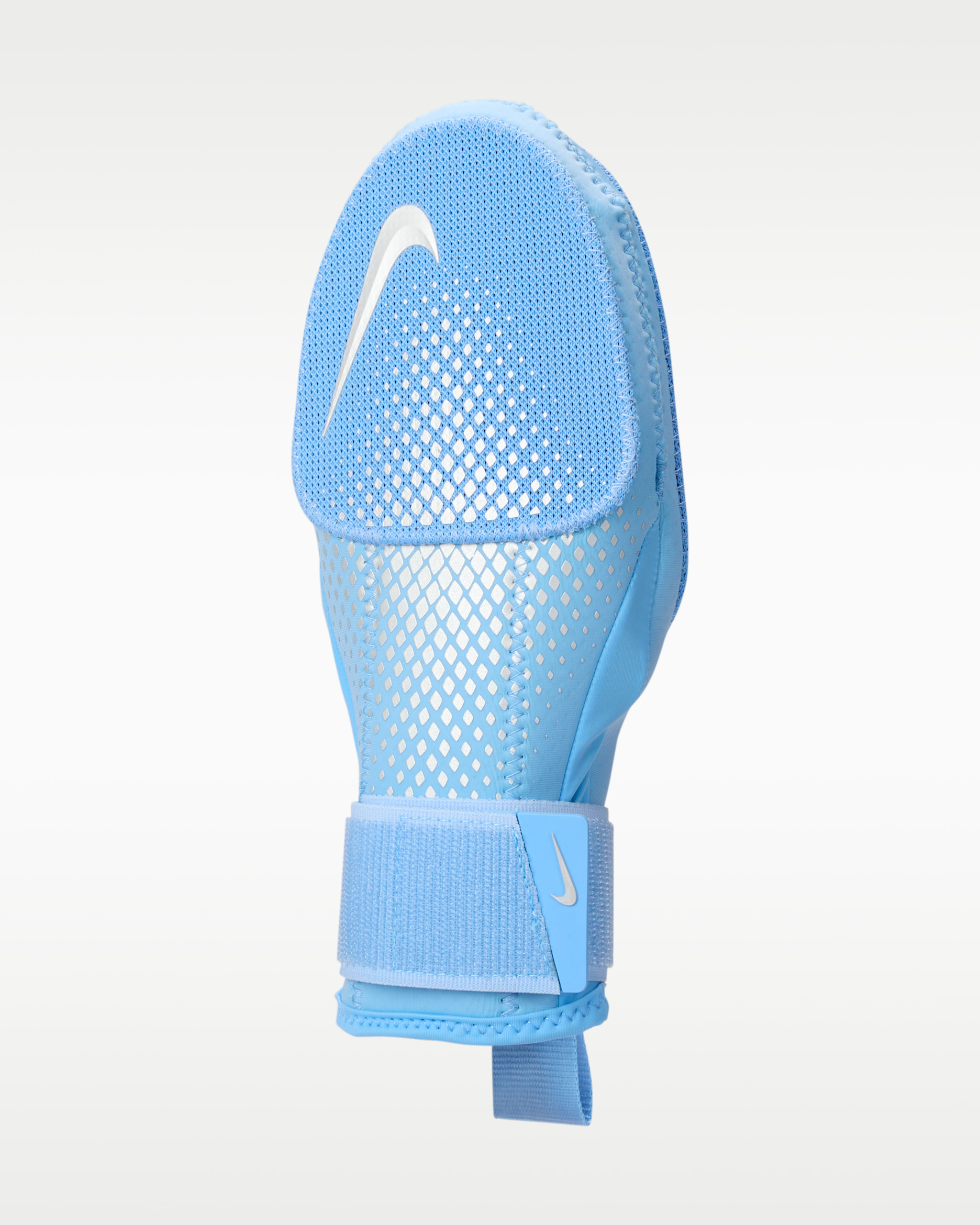 Nike Diamond Baseball Sliding Mitt - Valor Blue/Metallic Silver/Metallic Silver