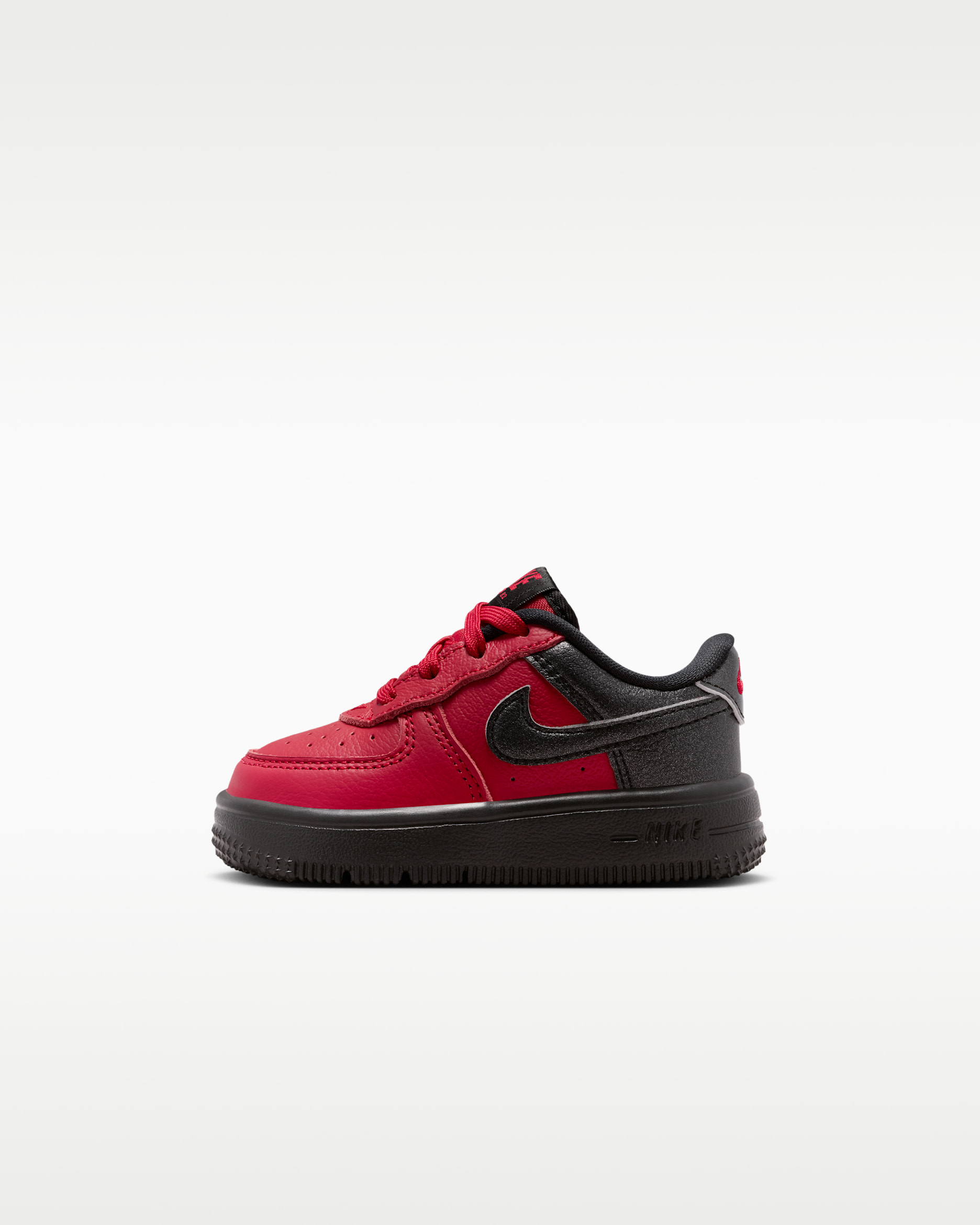Nike Force 1 Low LV8 5 Baby/Toddler Shoes - Gym Red/Summit White/Black