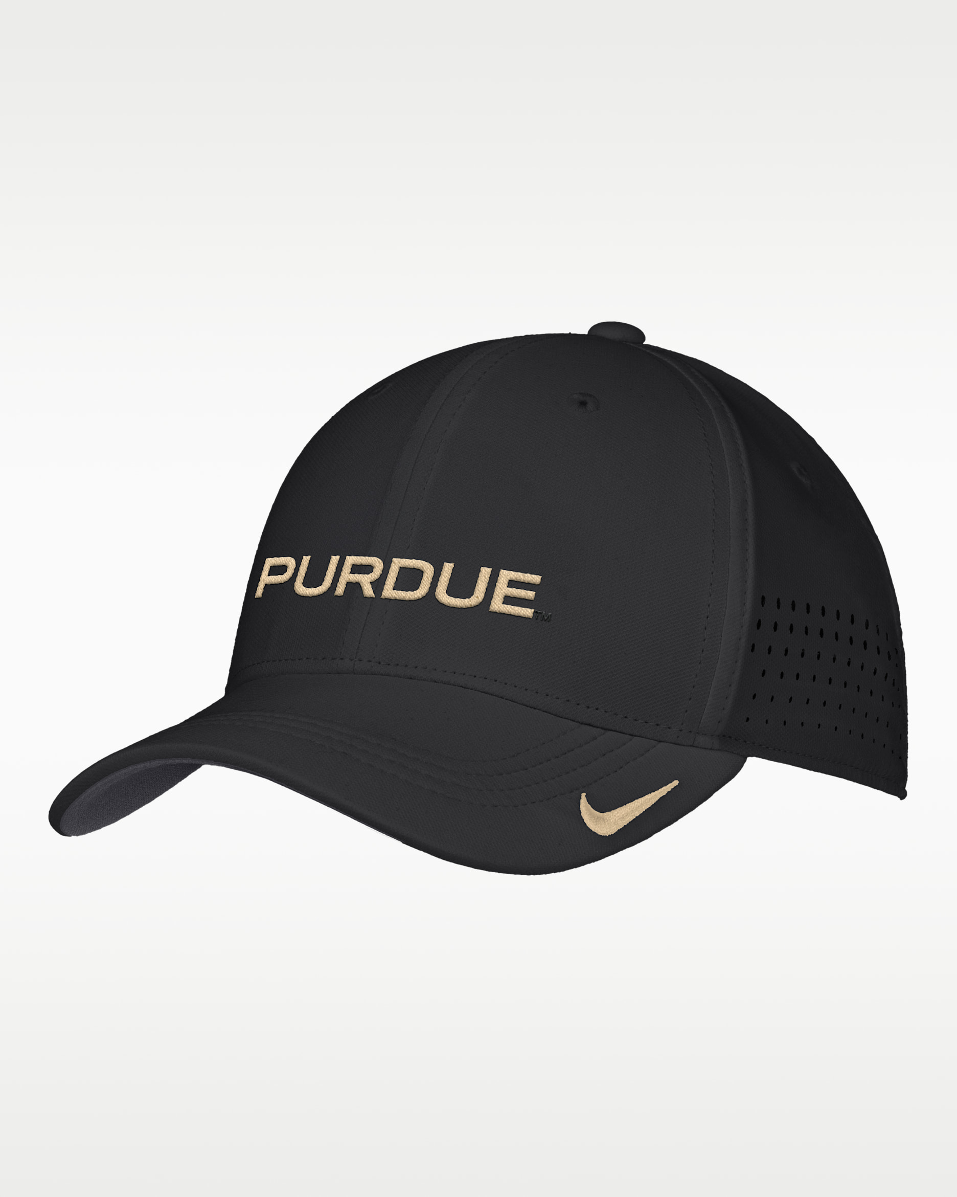 Purdue Sideline Men's Nike Dri-FIT College Hat - Black