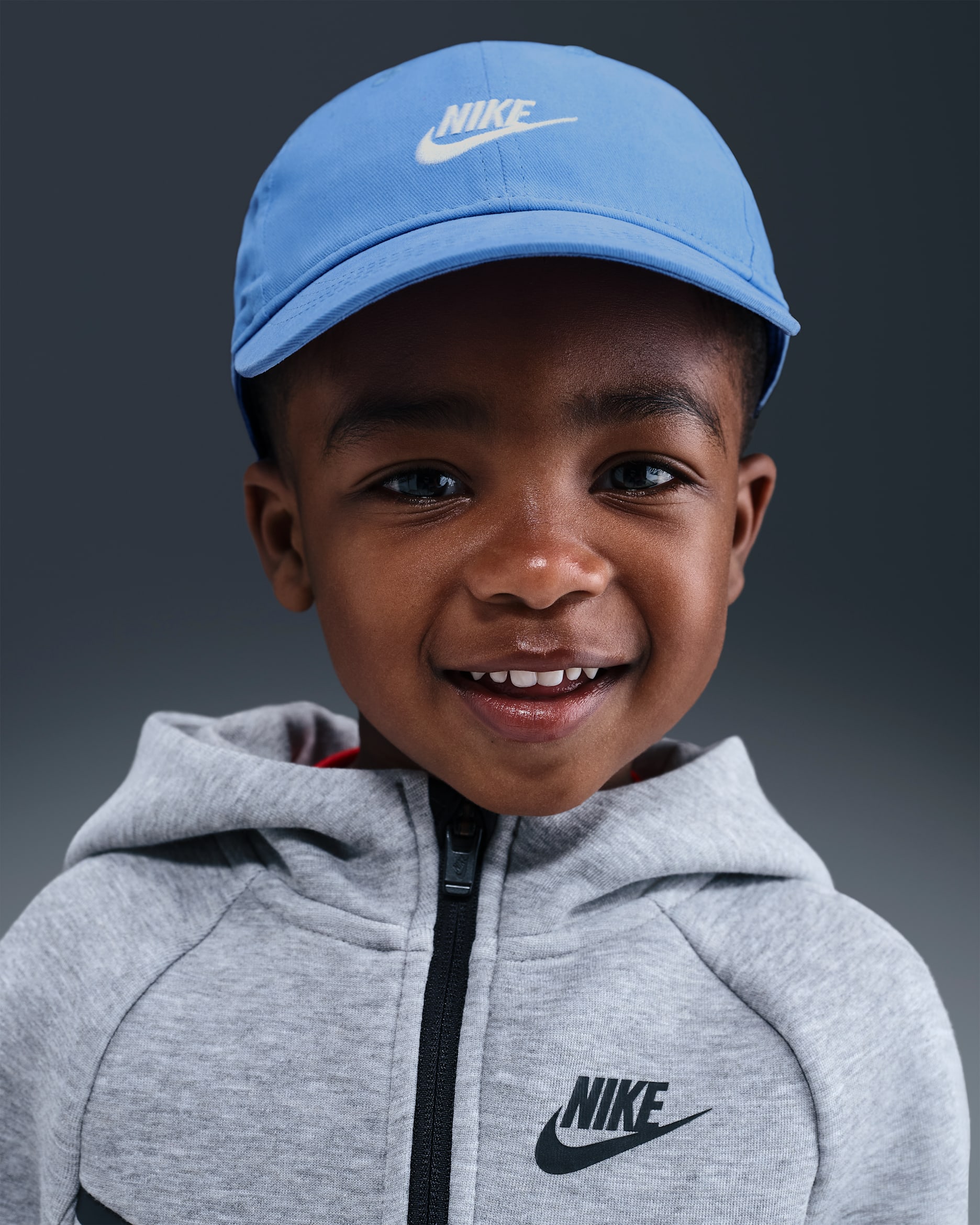 Gorra con visera curva Futura infantil Nike - Polar