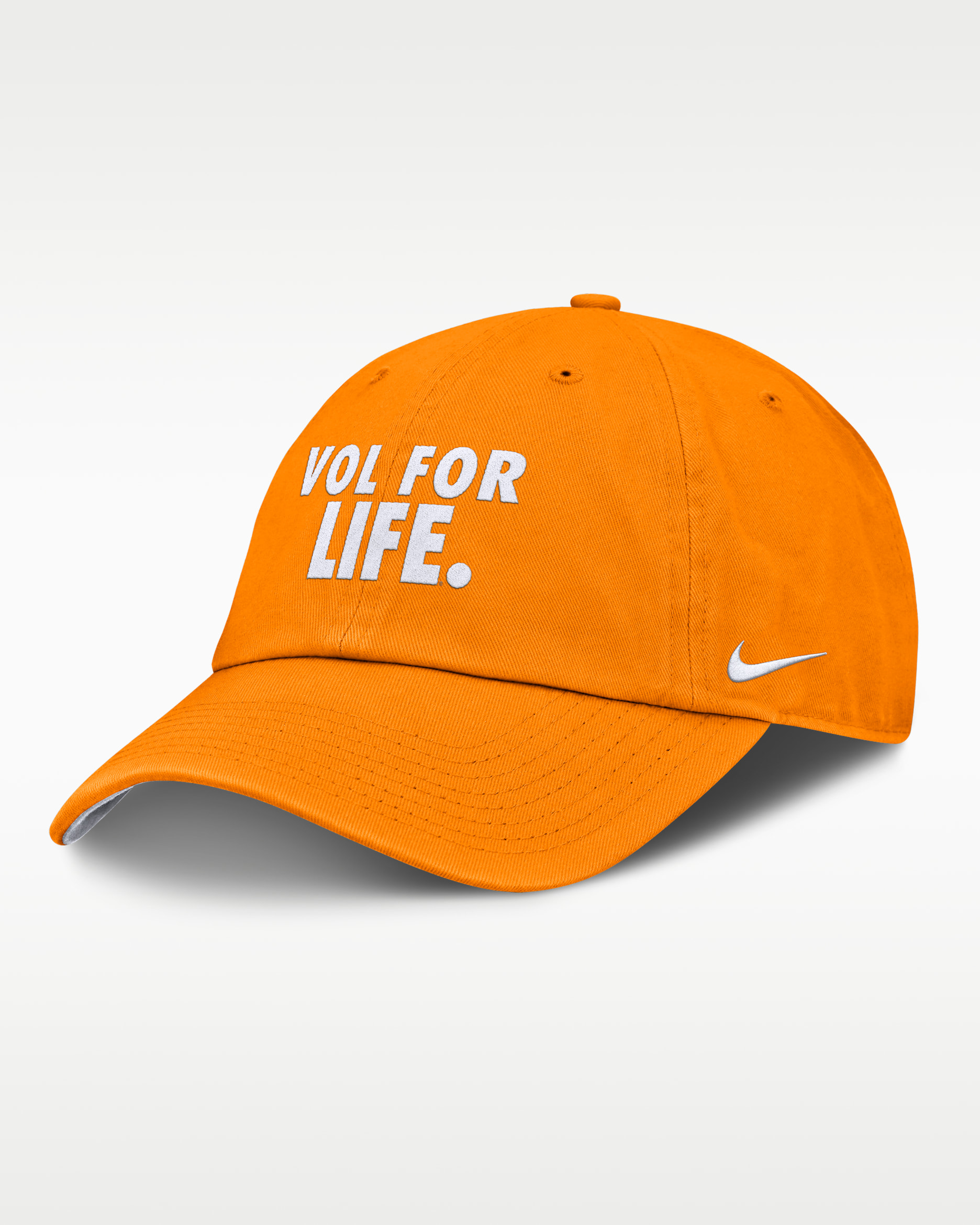 Tennessee Primetime Chant Club Men's Nike College Adjustable Hat - Orange/White/White