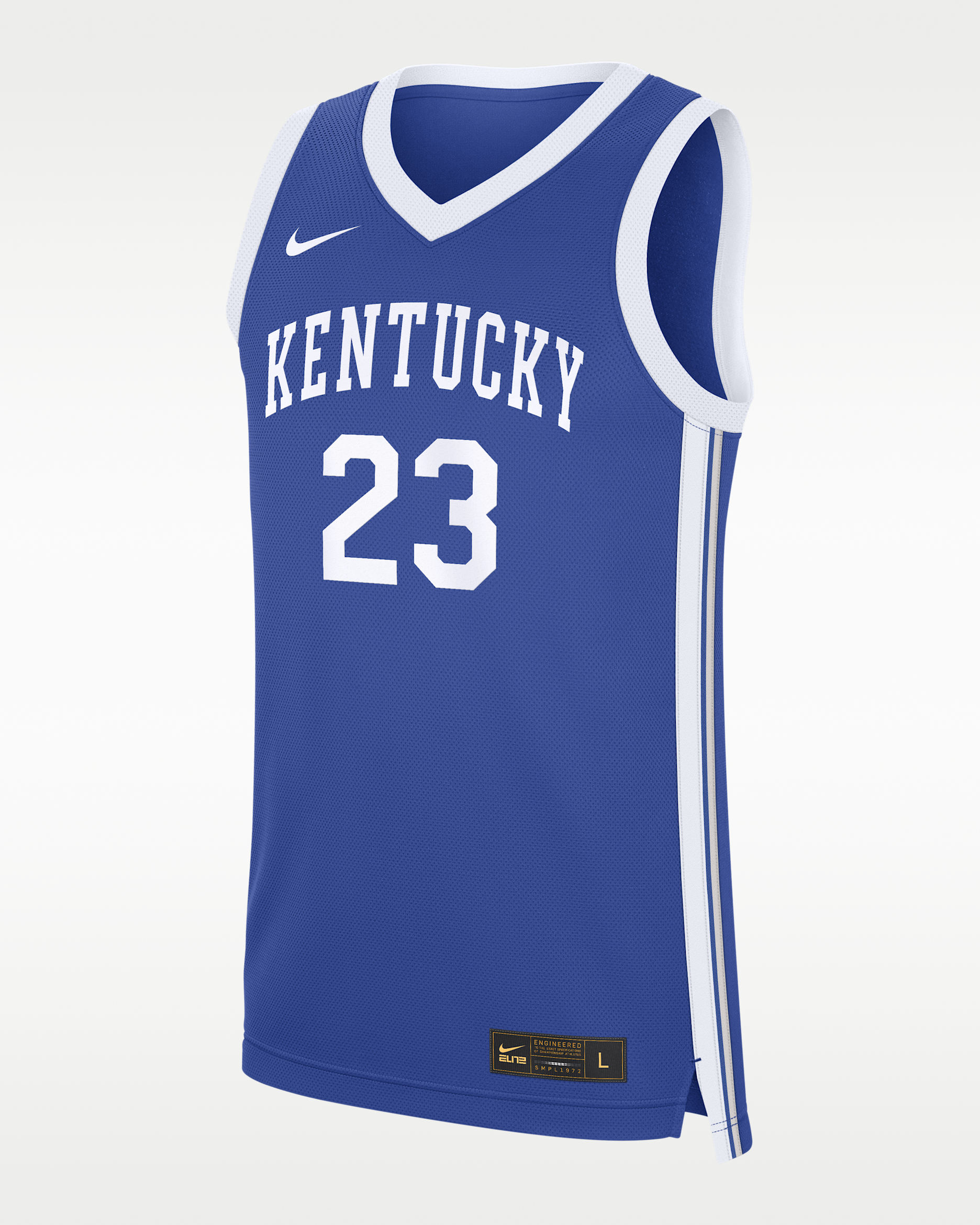 Jersey de básquetbol universitario Nike para hombre Kentucky Replica - Royal