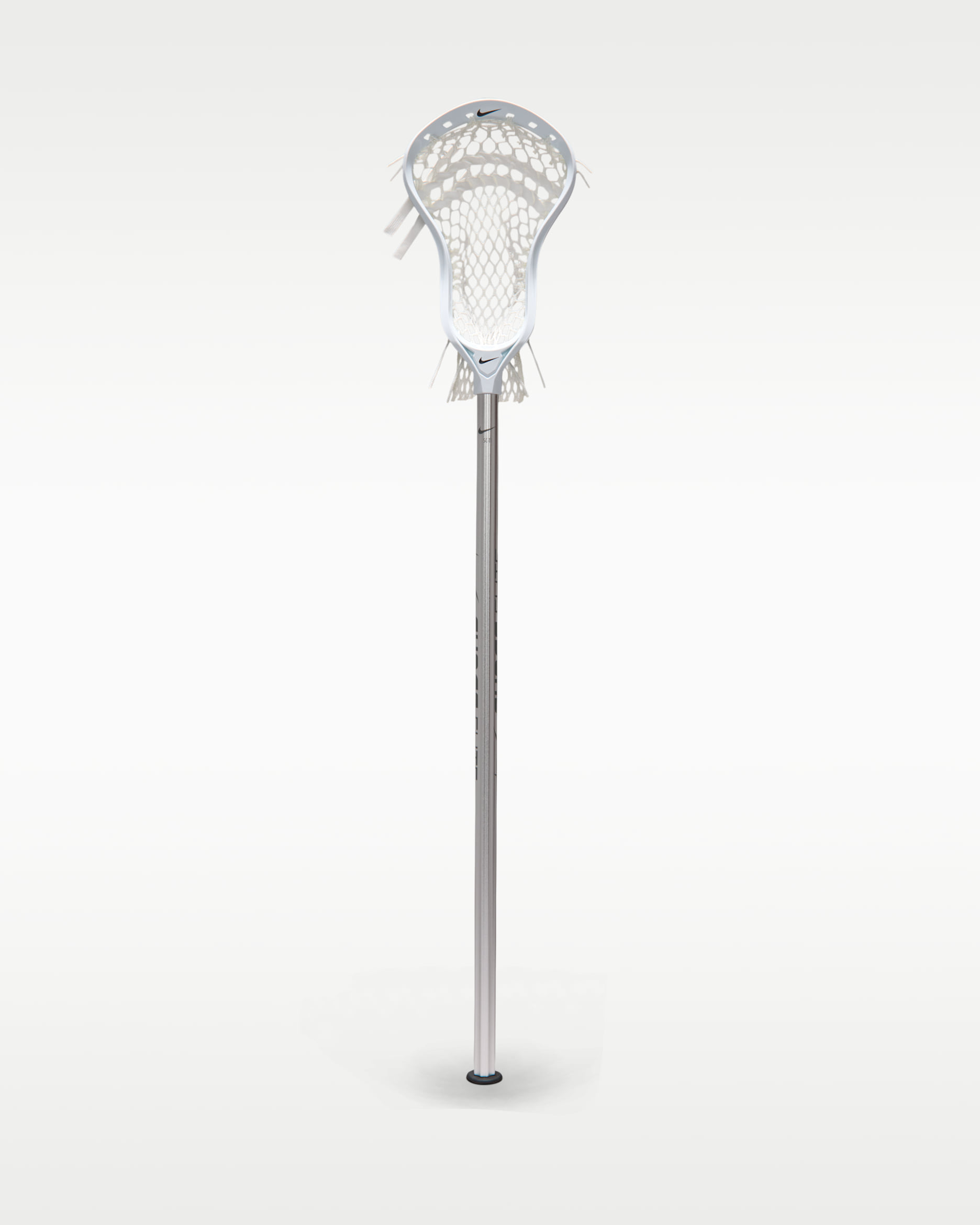 Palo de lacrosse completo para hombre L4 A/M - Blanco