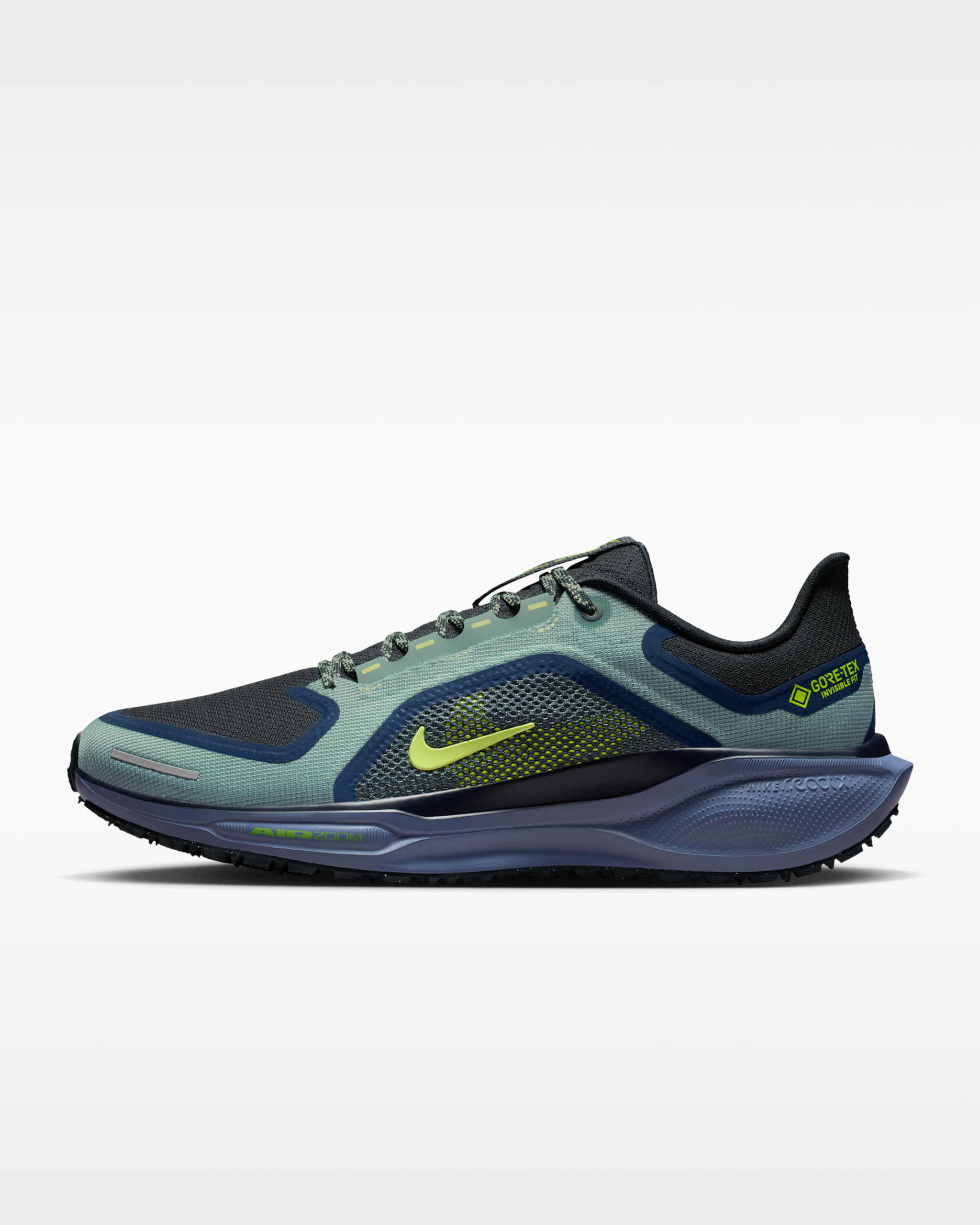 Nike Pegasus 41 GORE-TEX Men's Waterproof Road Running Shoes - Cannon/Obsidian/Seaweed/Volt