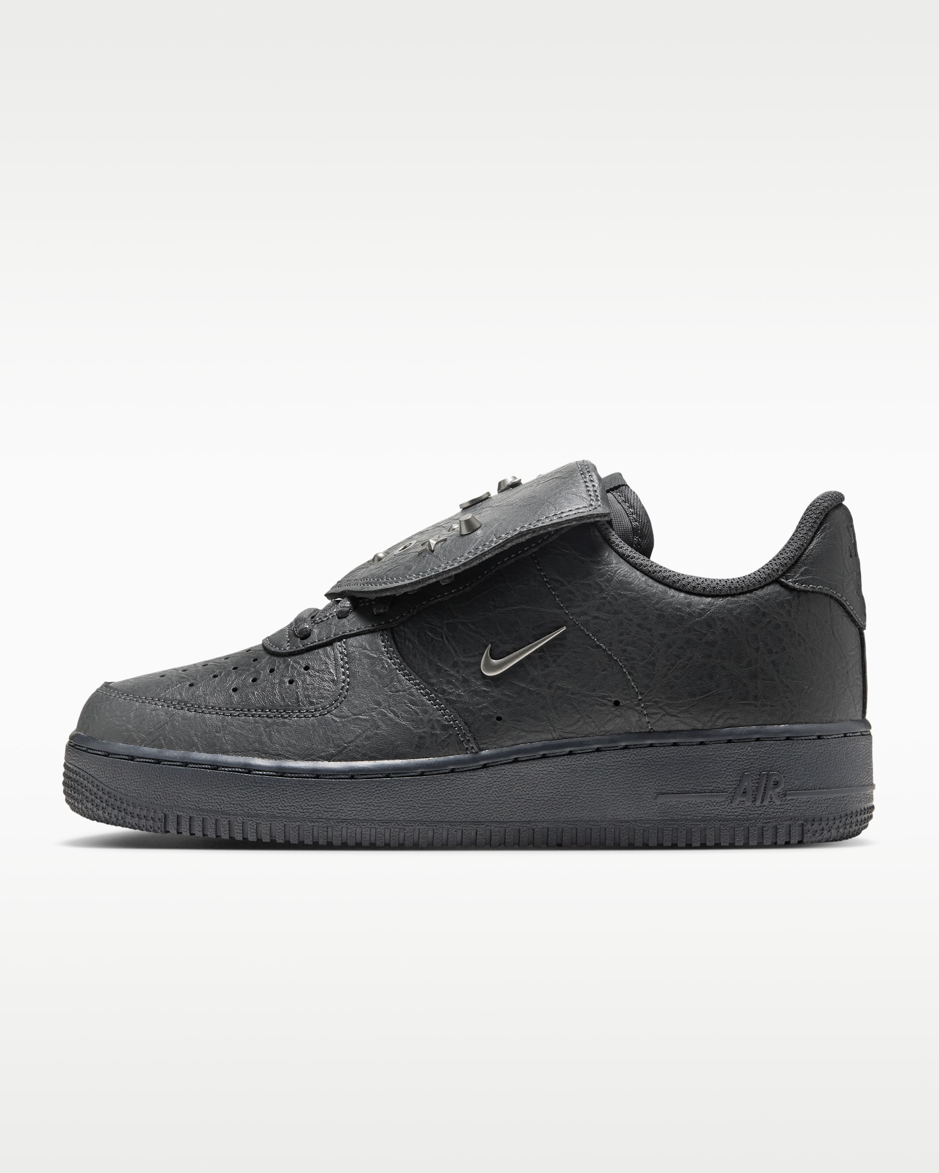 Nike エア フォース 1 '07 ウィメンズシューズ - アンスラサイト/アンスラサイト/アンスラサイト/シルバー