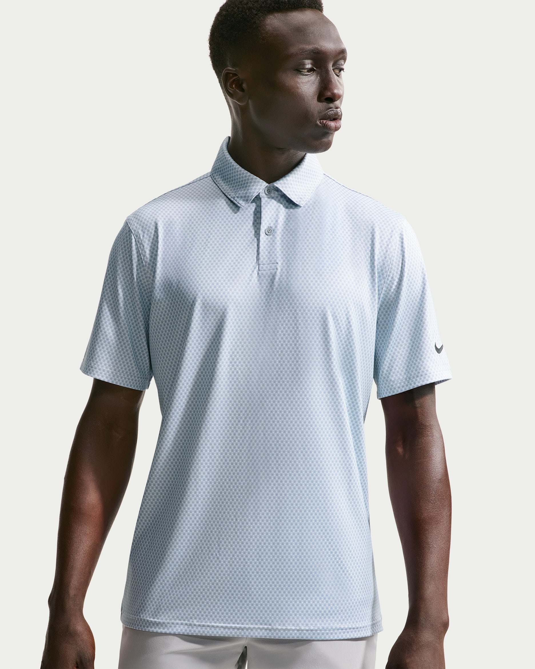 Nike Velocity Men's Dri-FIT Golf Polo - Wolf Grey/Wolf Grey/Black