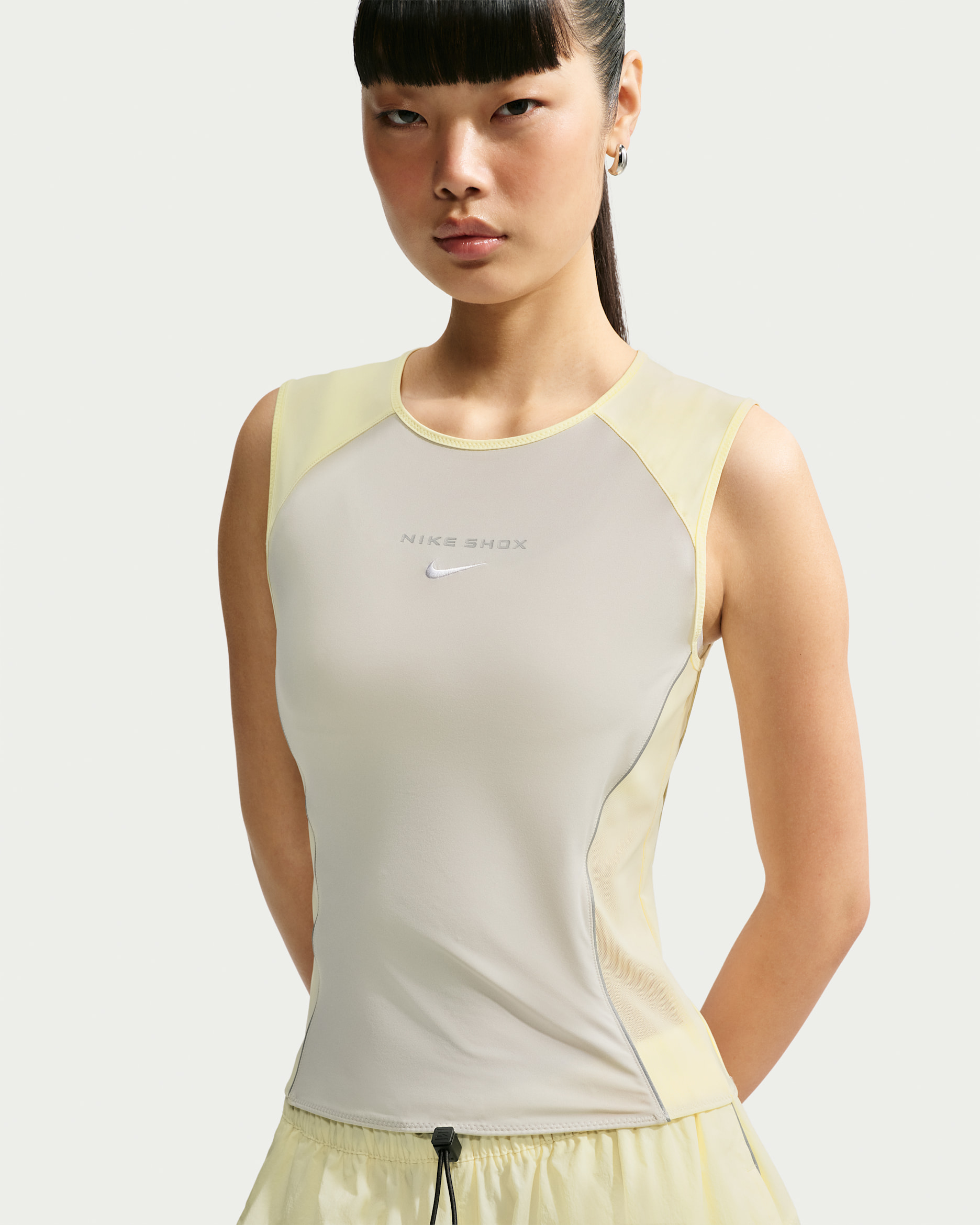 Nike Sportswear Women's Tank Top - Light Bone/Alabaster