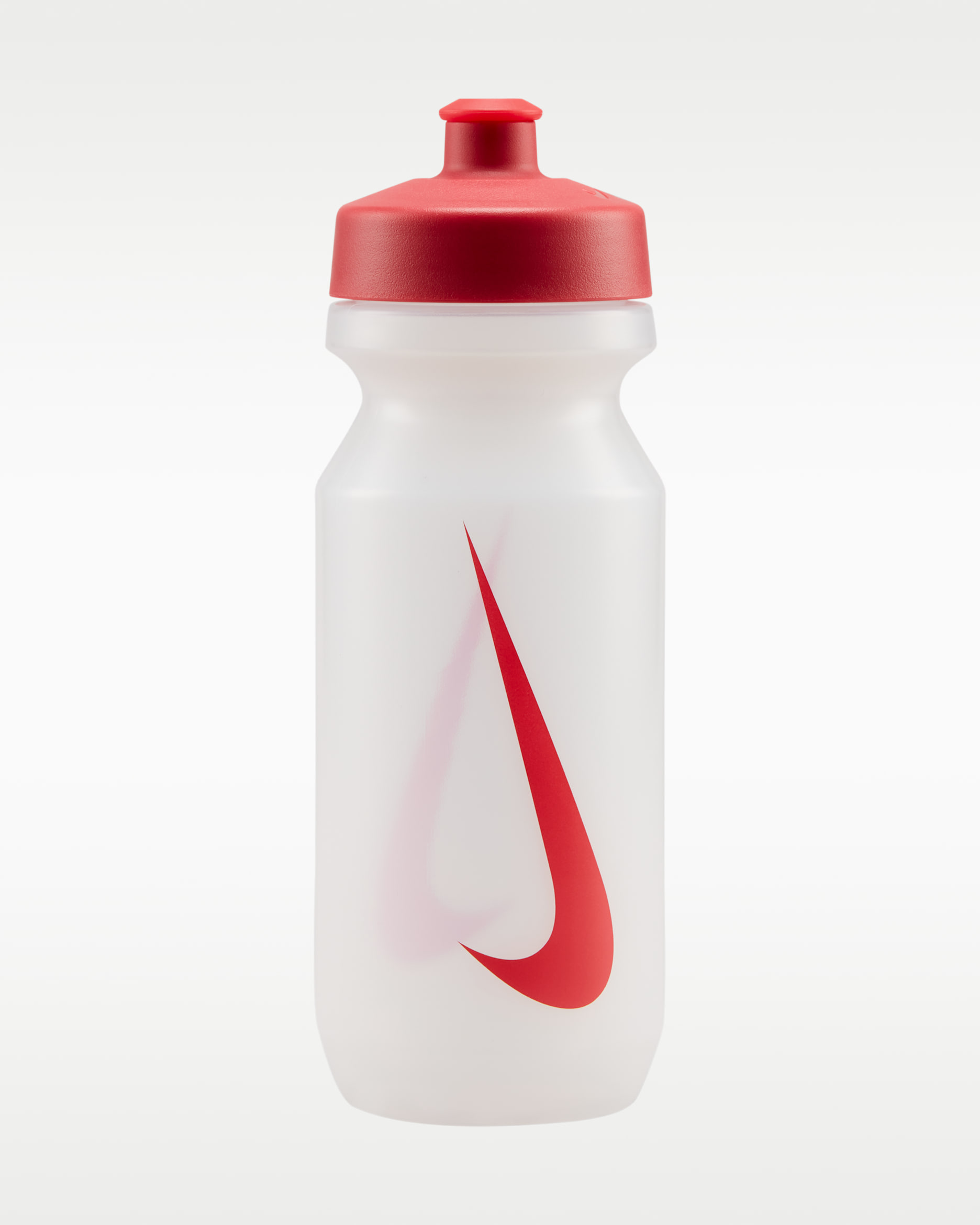 Botella de agua Nike 22oz Big Mouth - Multicolor/Transparente/Rojo deportivo/Rojo deportivo