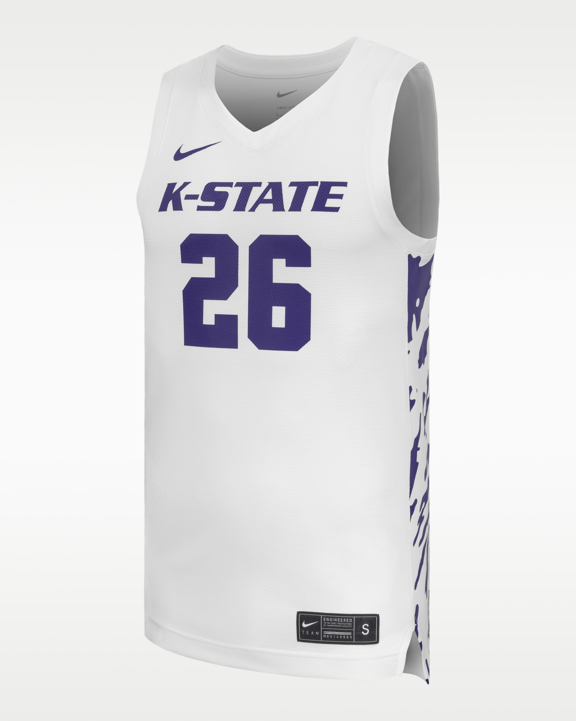 Kansas State Men's Basketball Nike College Replica Jersey - White