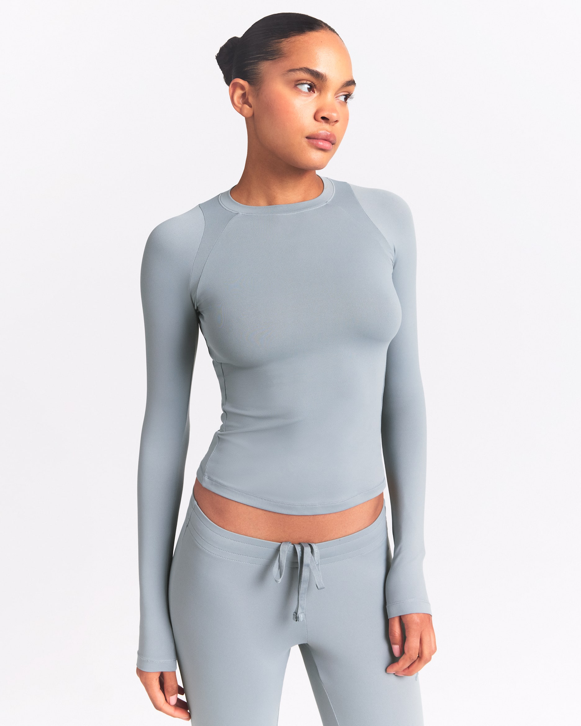 NikeSKIMS Airy Women's Long-Sleeve Crew-Neck Top - NSKM WSHD PACFC