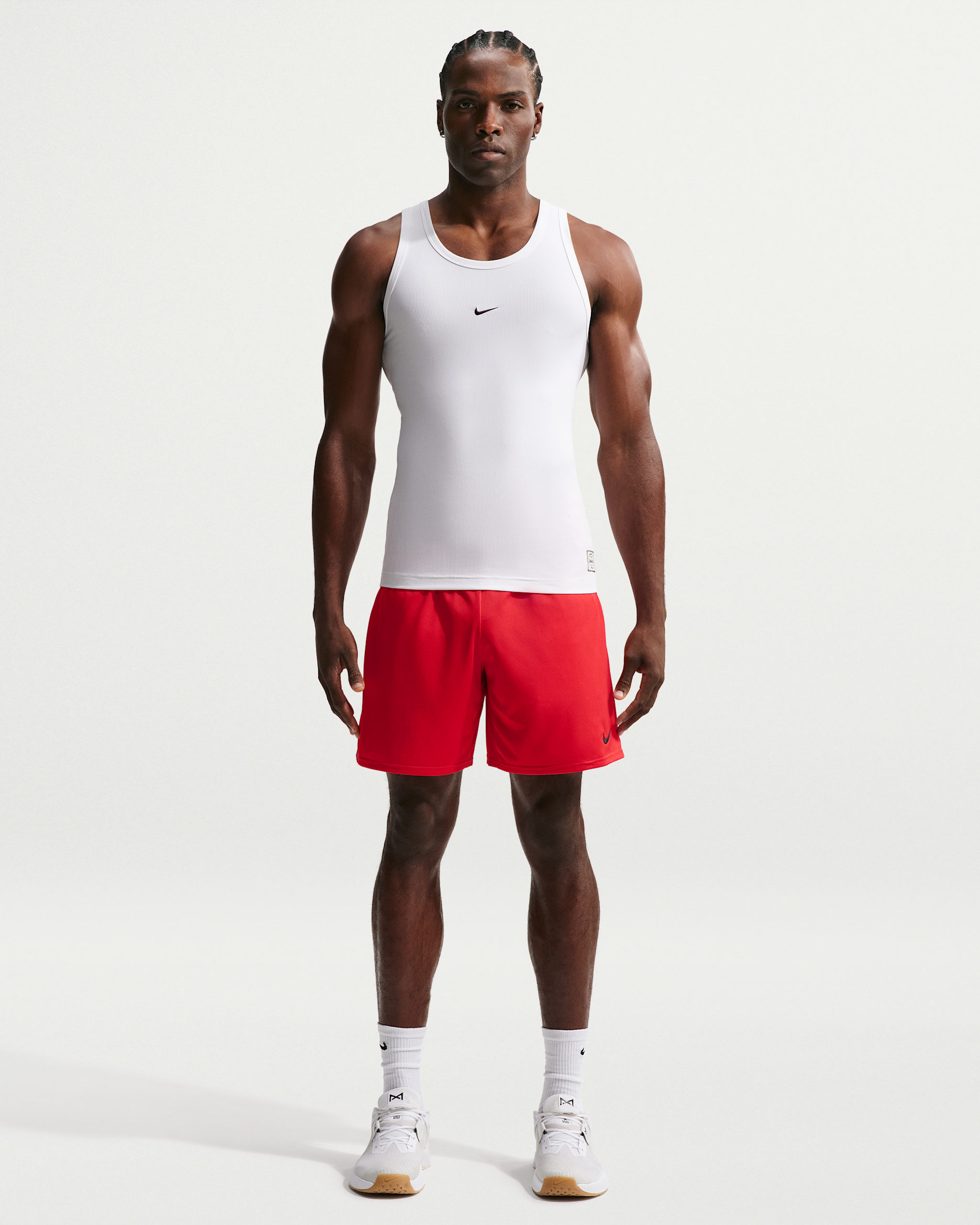 Nike Flex Men's Dri-FIT 7" Training Shorts - University Red/Black