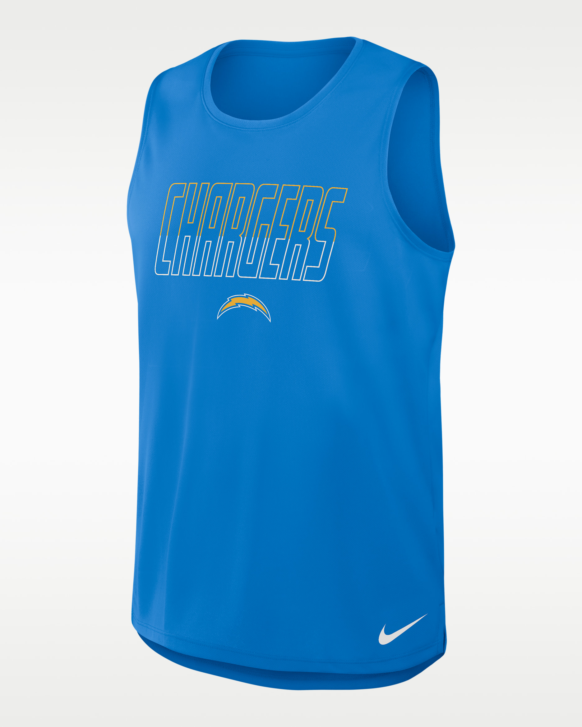 Los Angeles Chargers Men's Nike Dri-FIT NFL Tank Top - Blue