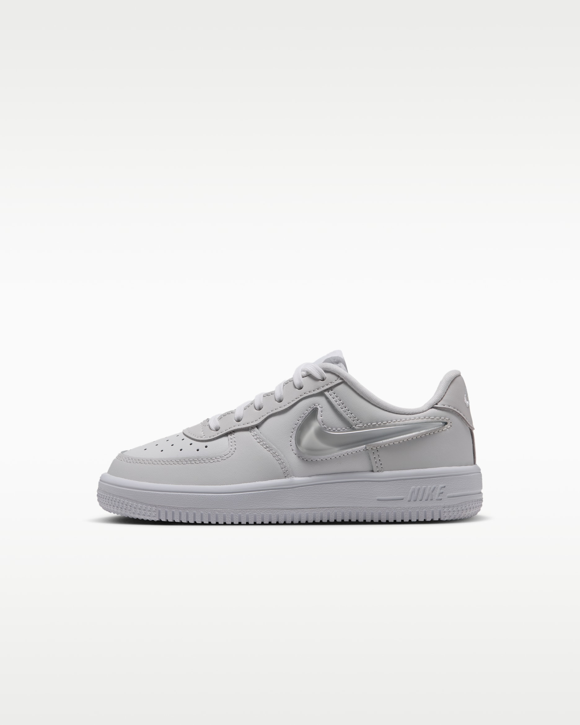 Nike Force 1 Low cipő kisgyerekeknek - Fehér/Platinum Tint/Pure Platinum