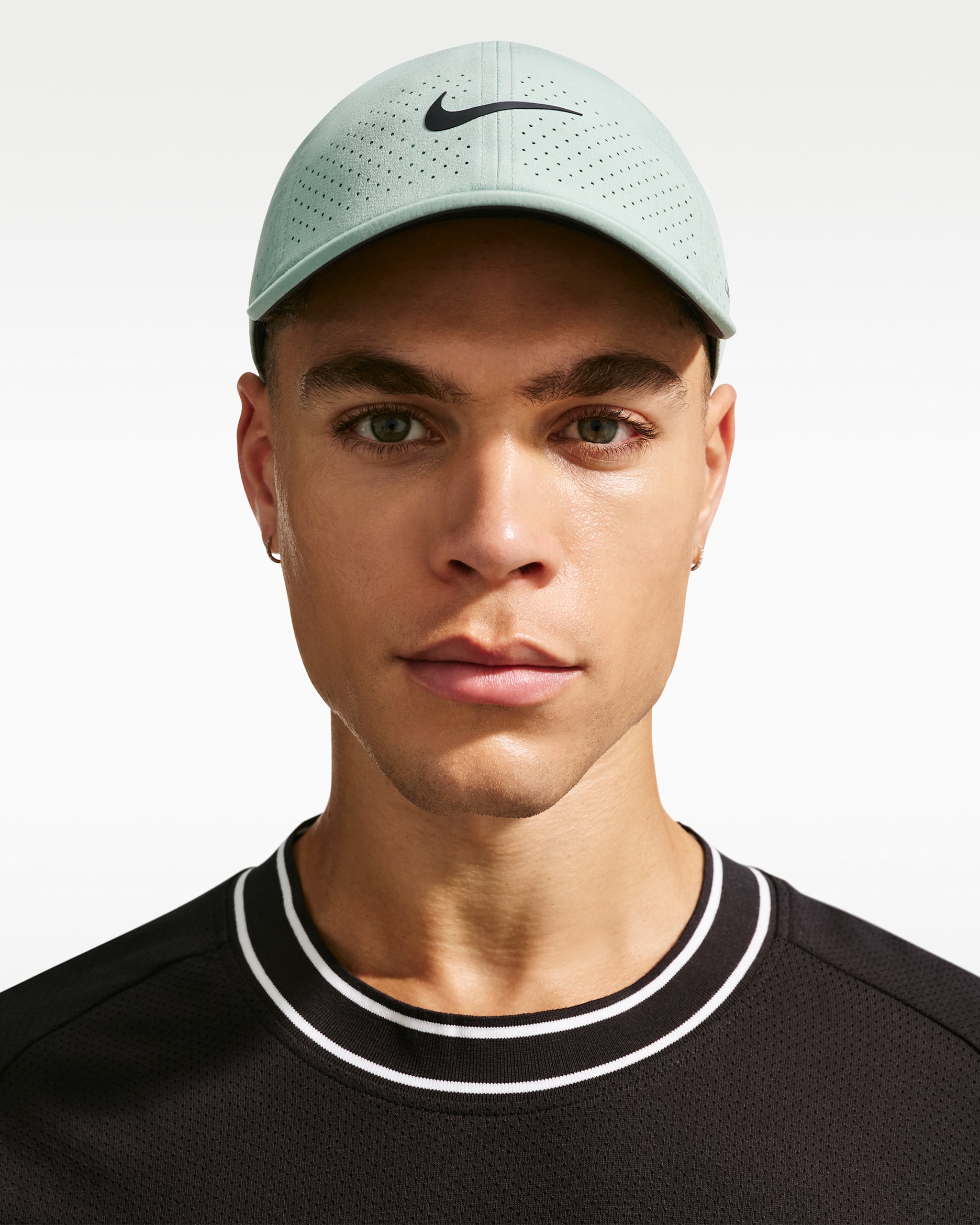 Casquette de tennis sans structure Nike Dri-FIT ADV Club - Steam/Noir