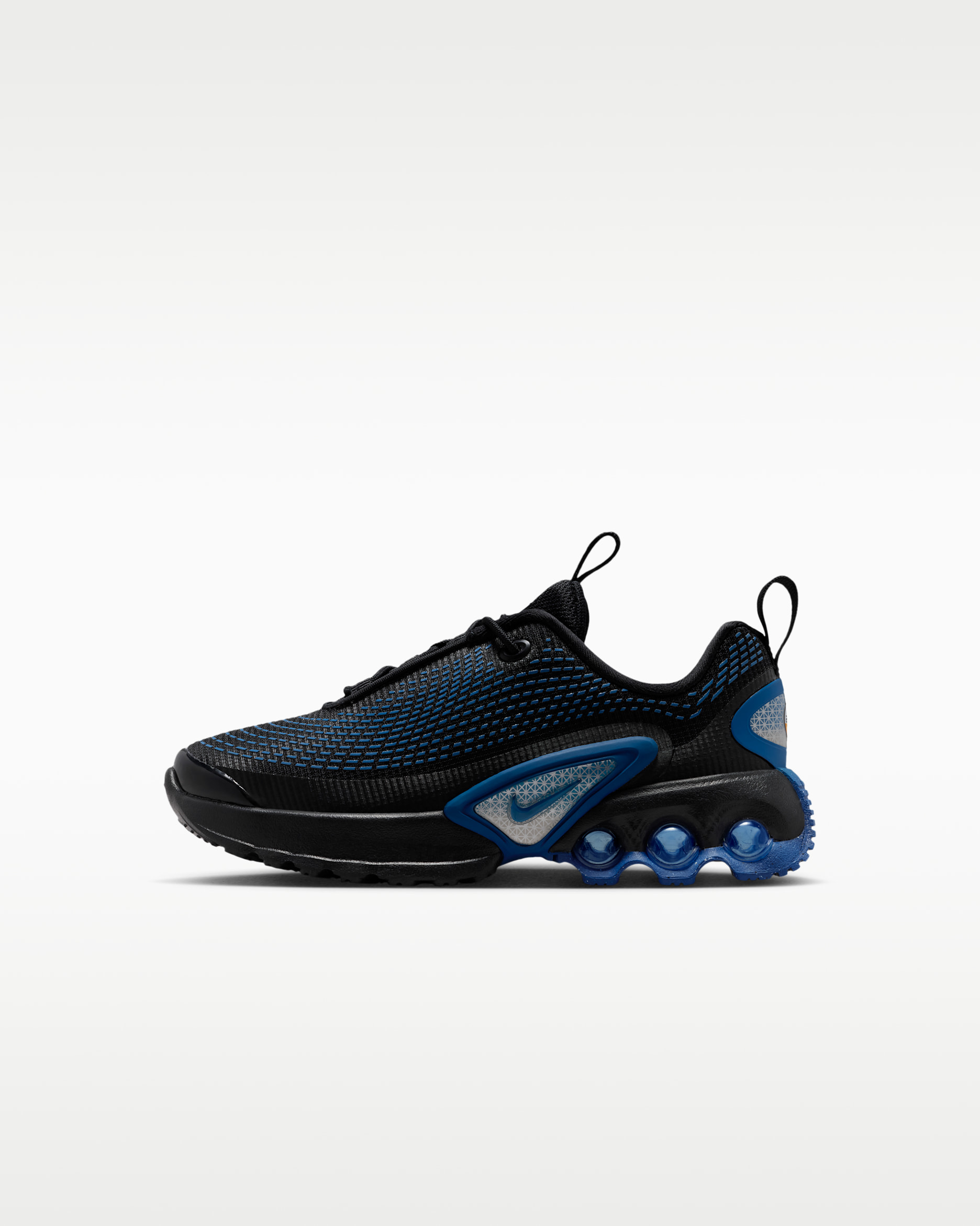 Nike Air Max Dn Younger Kids' Shoes - Black/Dutch Blue/Phantom/Court Blue