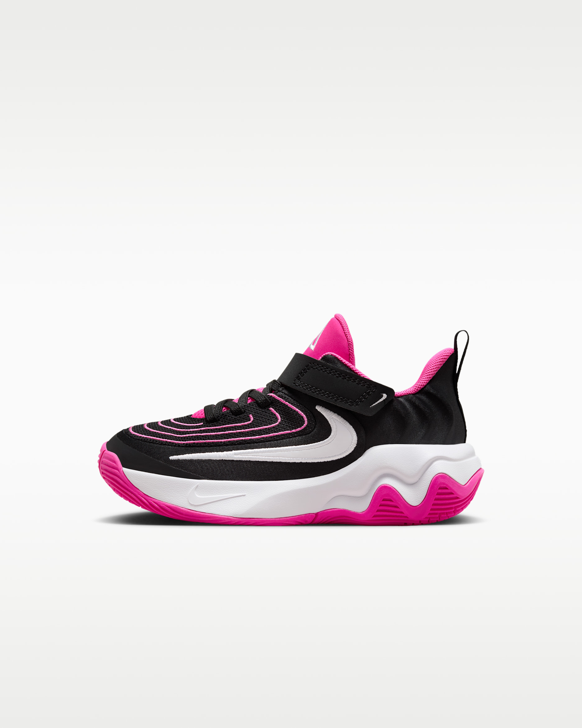 Giannis Immortality 4 Little Kids' Shoes - Black/Laser Fuchsia/White