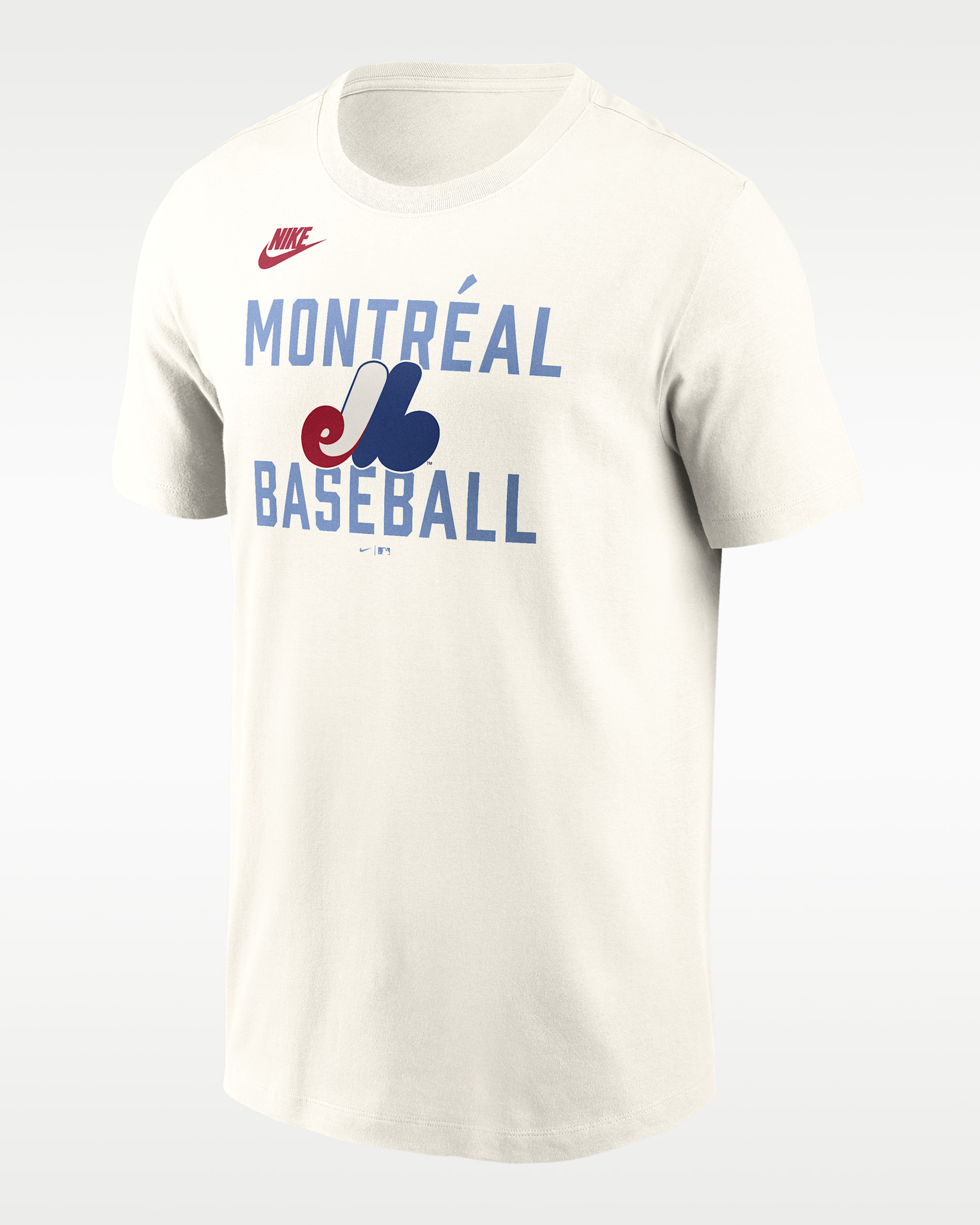 Montreal Expos Cooperstown '70s Inspired Men's Nike MLB T-Shirt - Cream