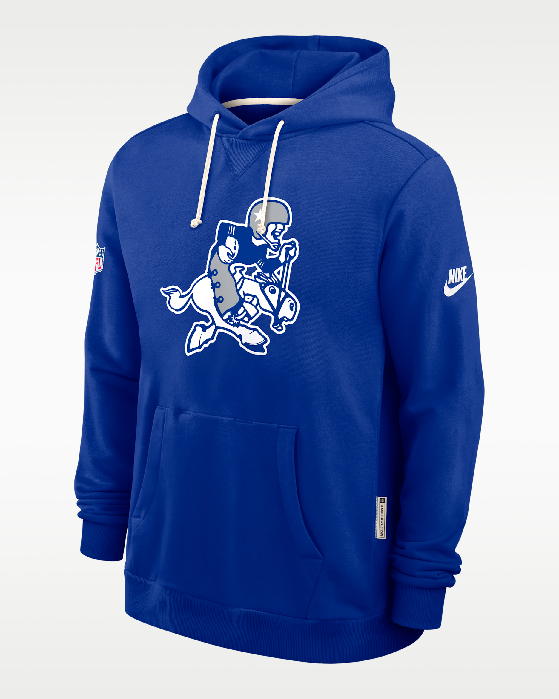 Dallas Cowboys Primetime Logo Club Men's Nike NFL Pullover Hoodie - Royal