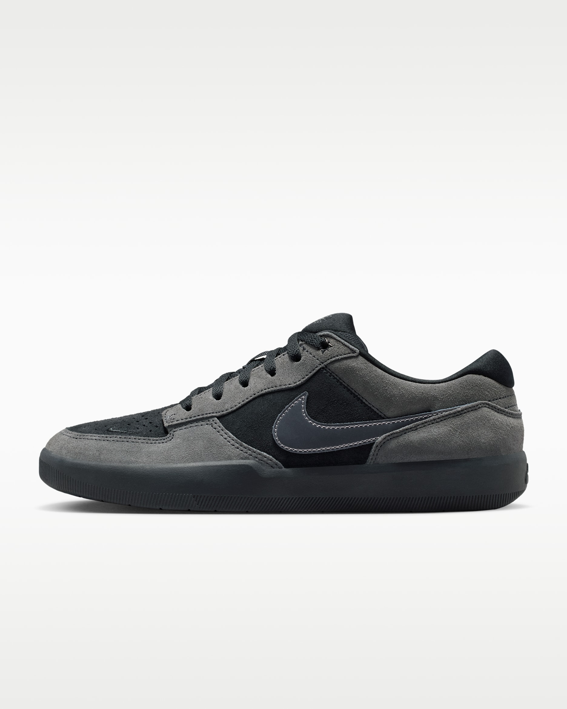 Tenis de skateboarding Nike SB Force 58 - Negro/Antracita/Rojo gimnasio/Gris oscuro metálico