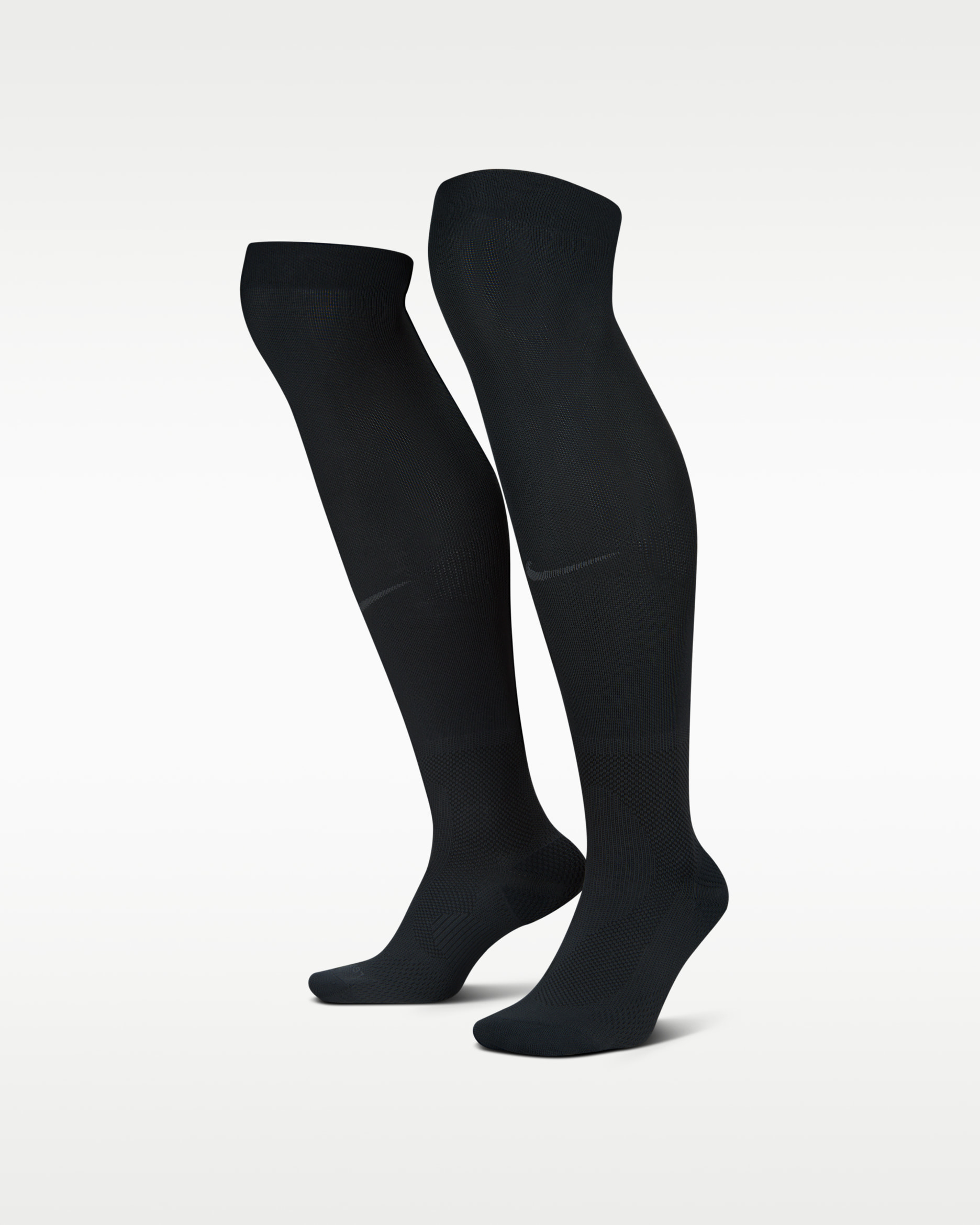 Długie skarpety piłkarskie Nike Dri-FIT ADV Norwegia VaporFast (wersja wyjazdowa) - Czerń/Anthracite