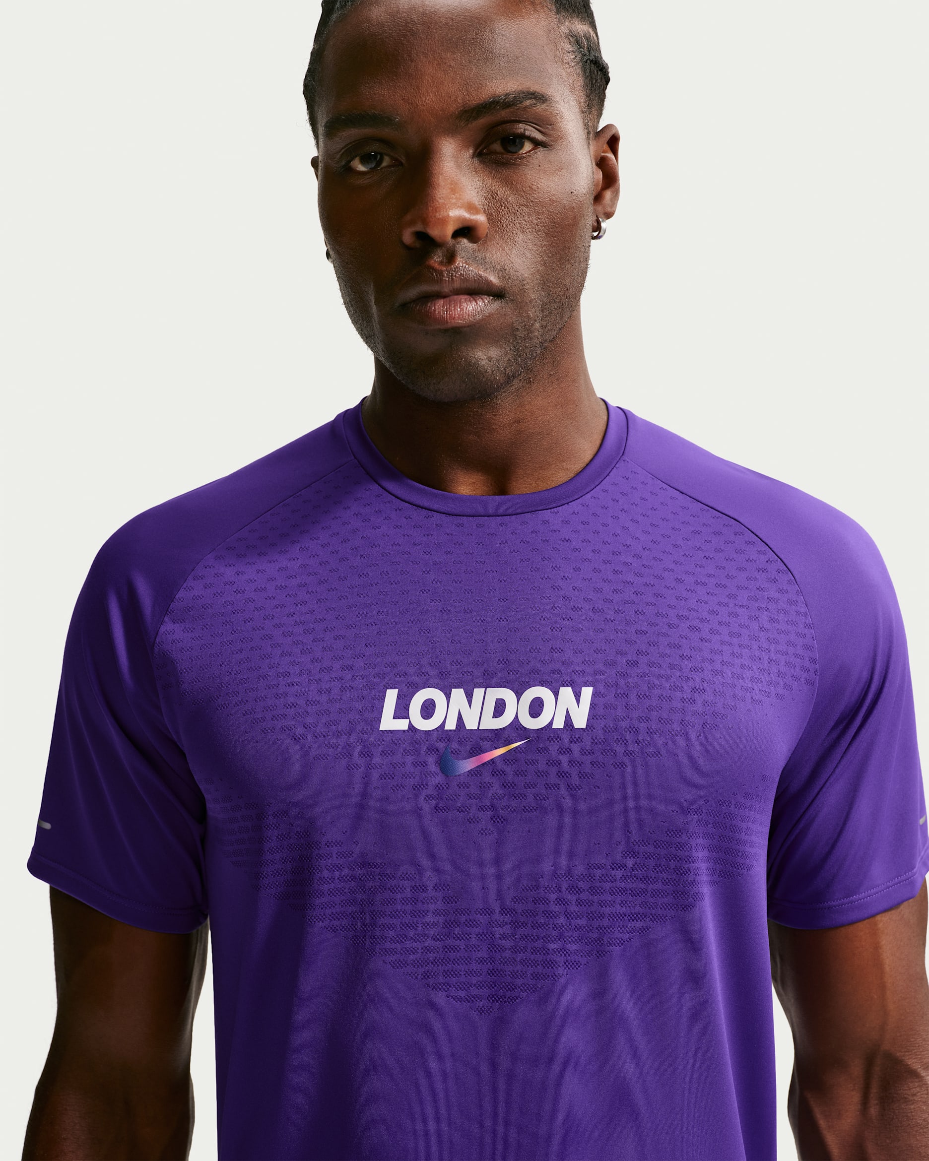 Nike Stride Men's Dri-FIT ADV Running Top - Court Purple