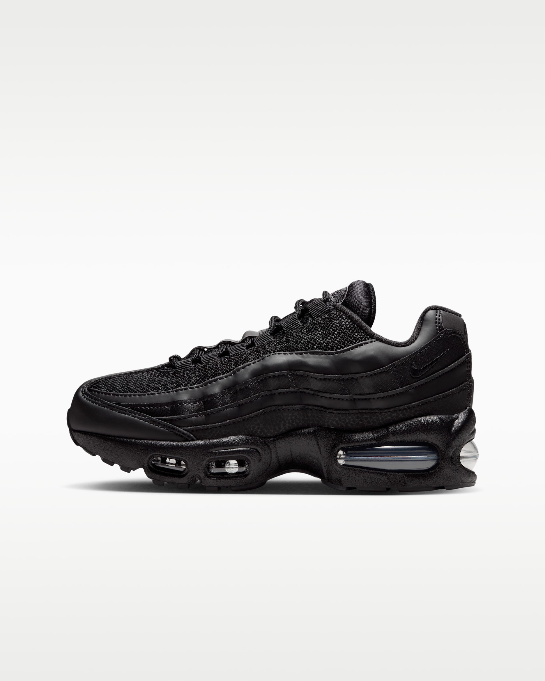 Nike Air Max 95 Essential Older Kids' Shoes - Black/Black/Anthracite/Black