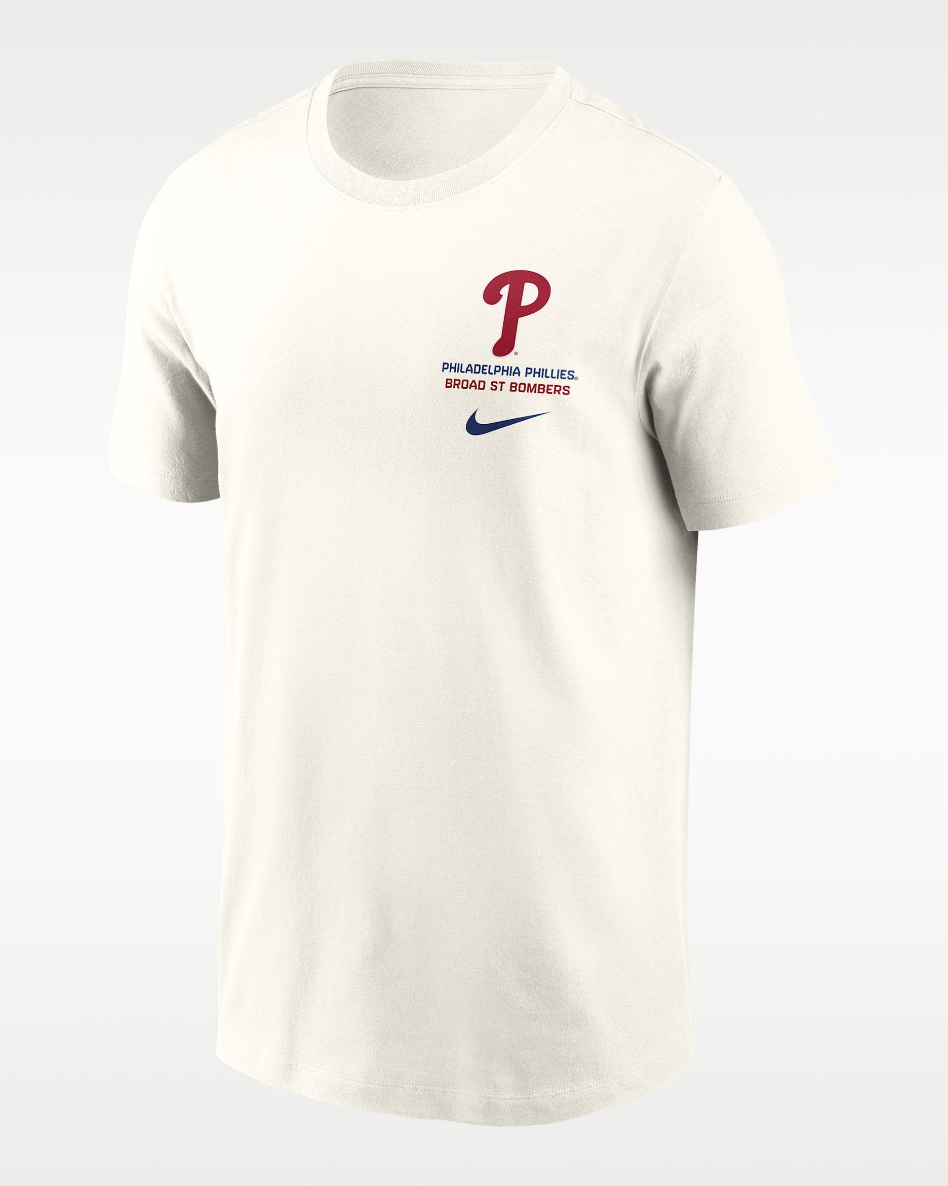 Philadelphia Phillies 2-Hit Men's Nike MLB T-Shirt - Cream