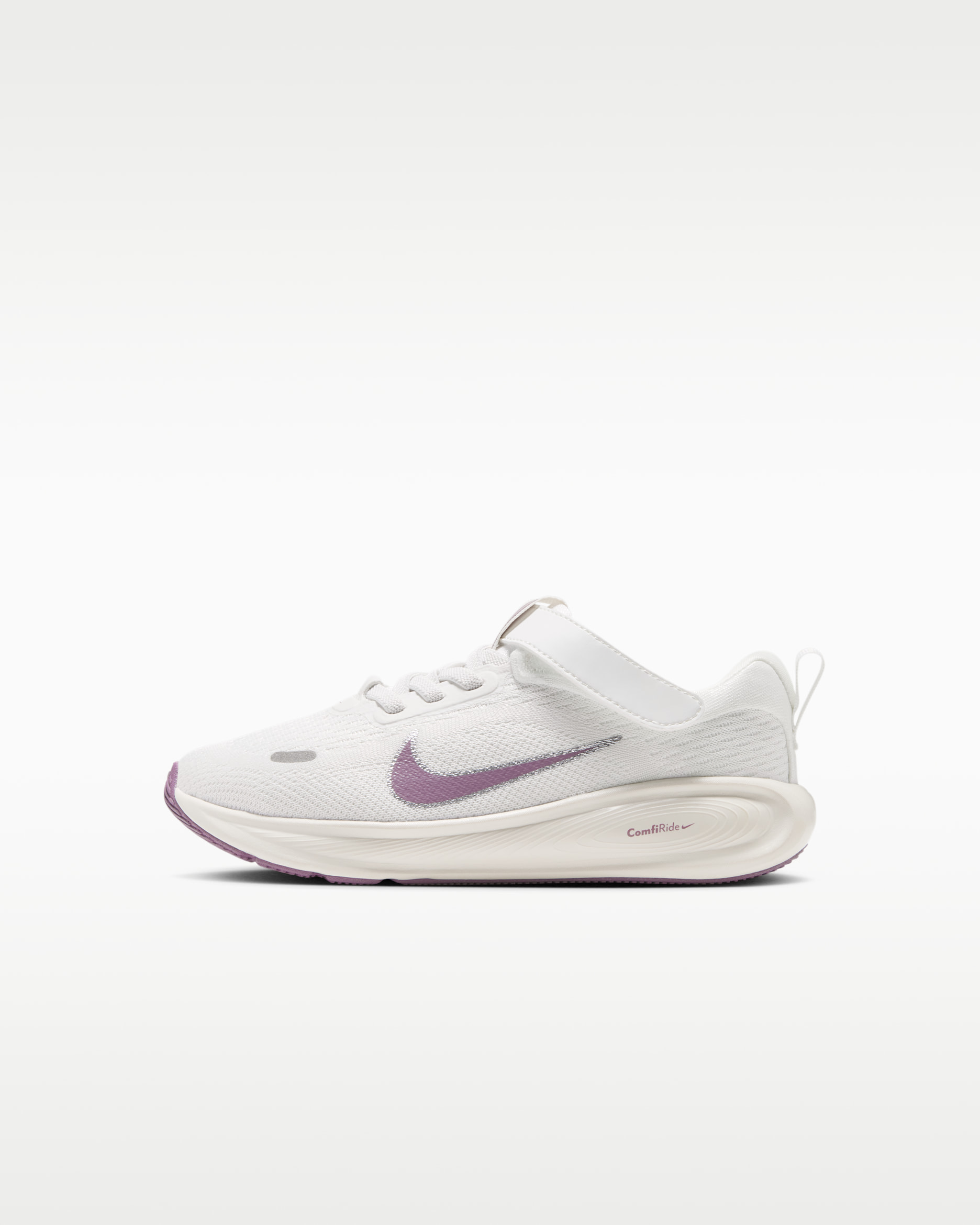 Nike Stellar Ride Little Kids' Shoes - Summit White/Phantom/Metallic Silver/Violet Dust
