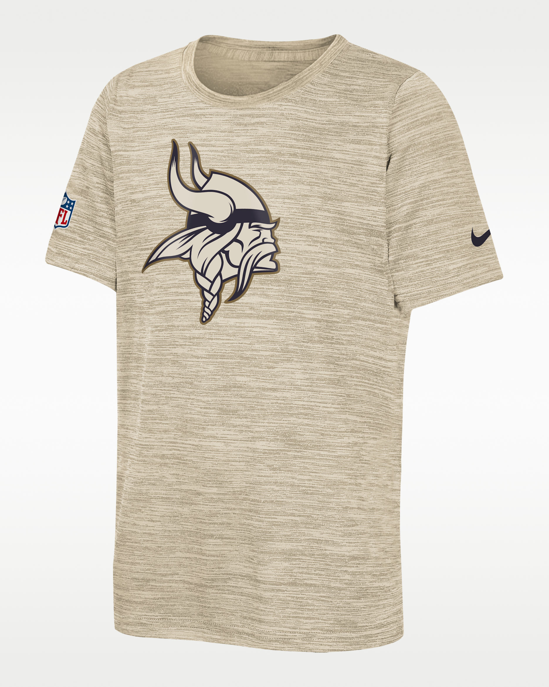 Minnesota Vikings Rivalries Collection Sideline Velocity Big Kids' Nike Dri-FIT NFL T-Shirt - Purple