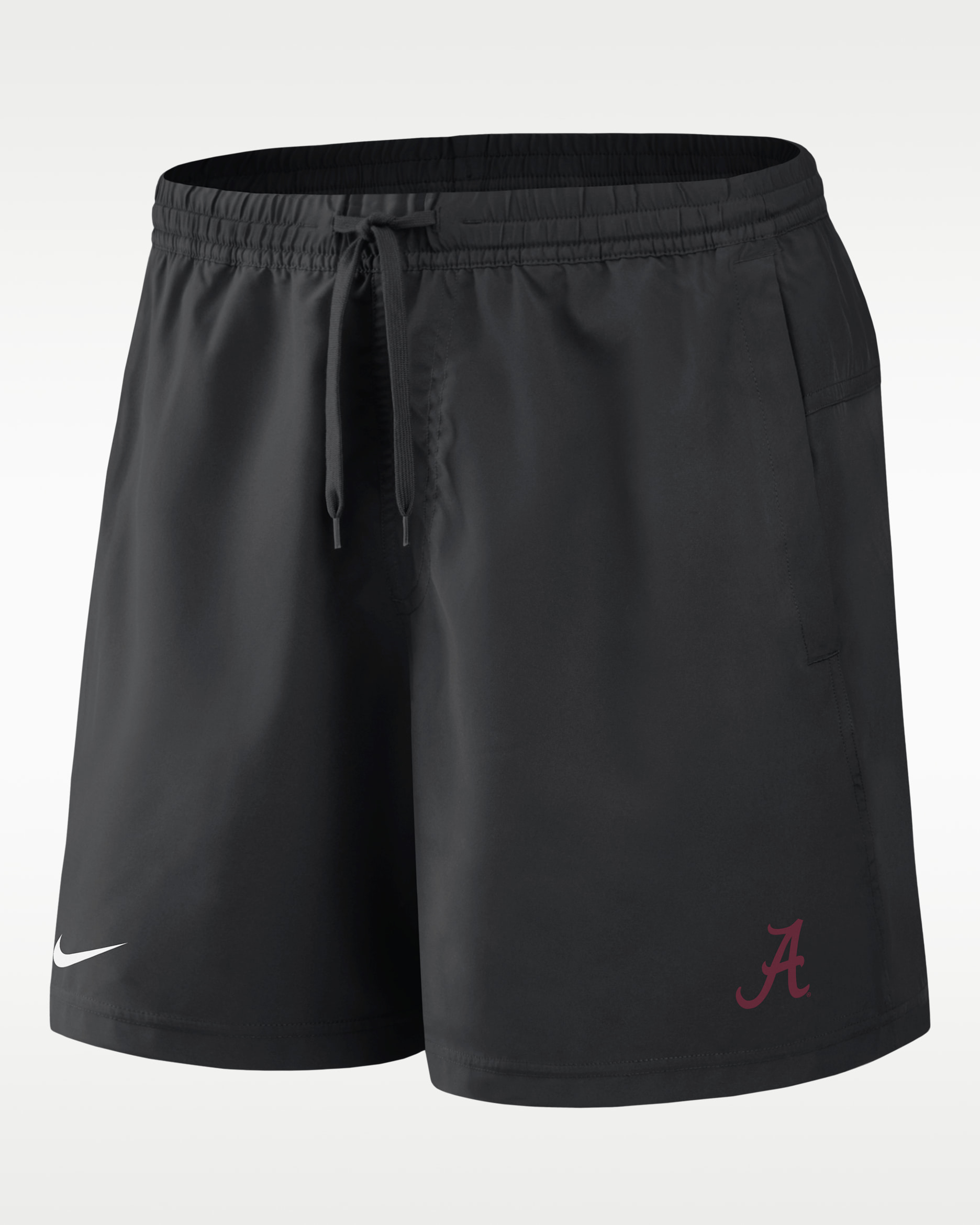 Alabama Primetime Primary Logo Men's Nike Dri-FIT College Form Shorts - Black
