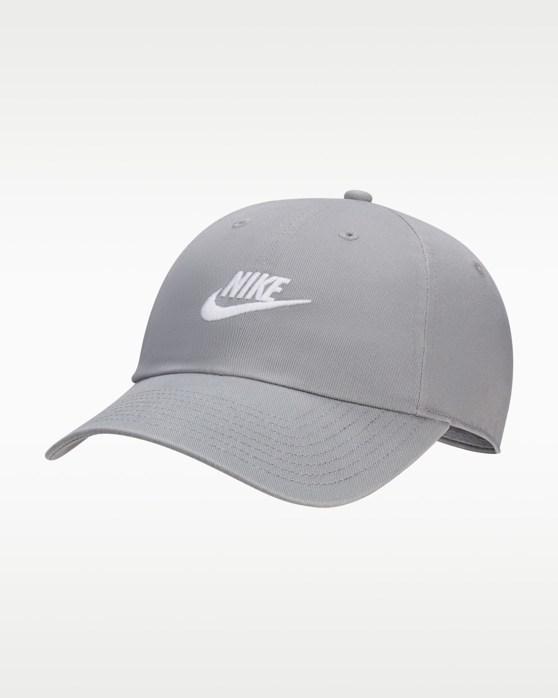 Nike Club Gorra Futura Wash sense estructura - Particle Grey/Blanc